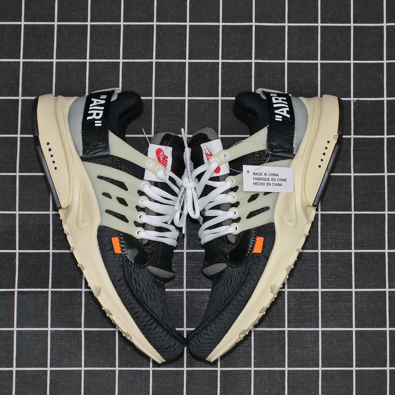 Nike Air Presto Black White Replica