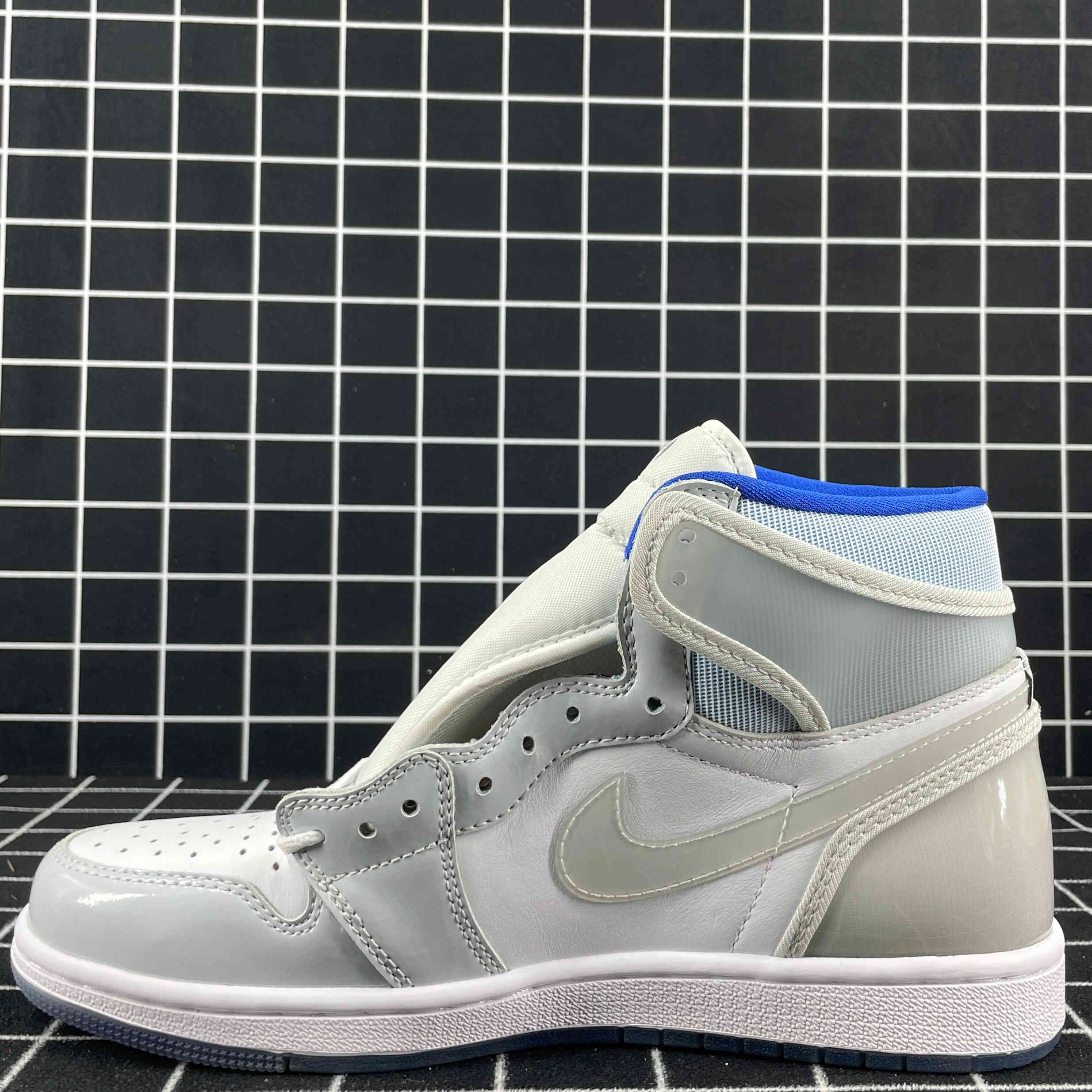 Jordan 1 Retro High Zoom White Racer Blue Replica