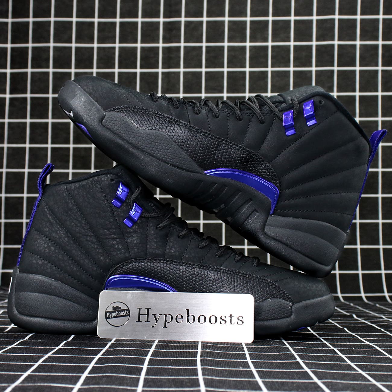 Jordan 12 Retro Black Dark Concord Replica