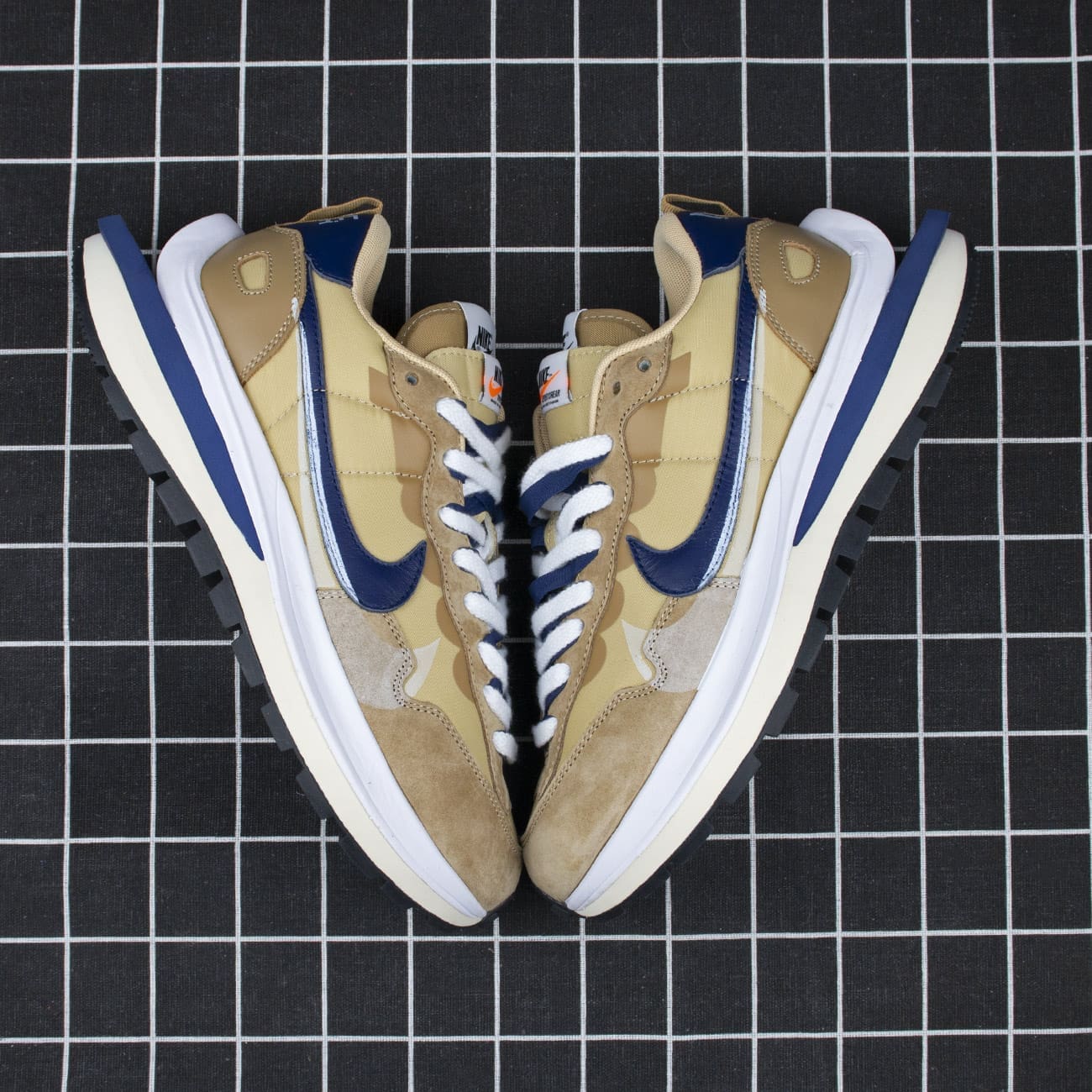 Sacai x Nike VaporWaffle “Sesame Blue Void” Replica