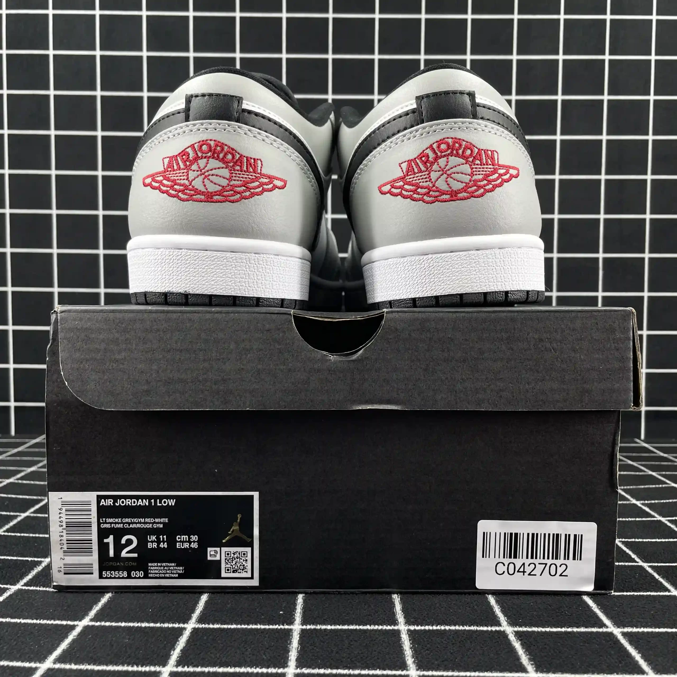 Air Jordan 1 Low Light Smoke Grey Replica