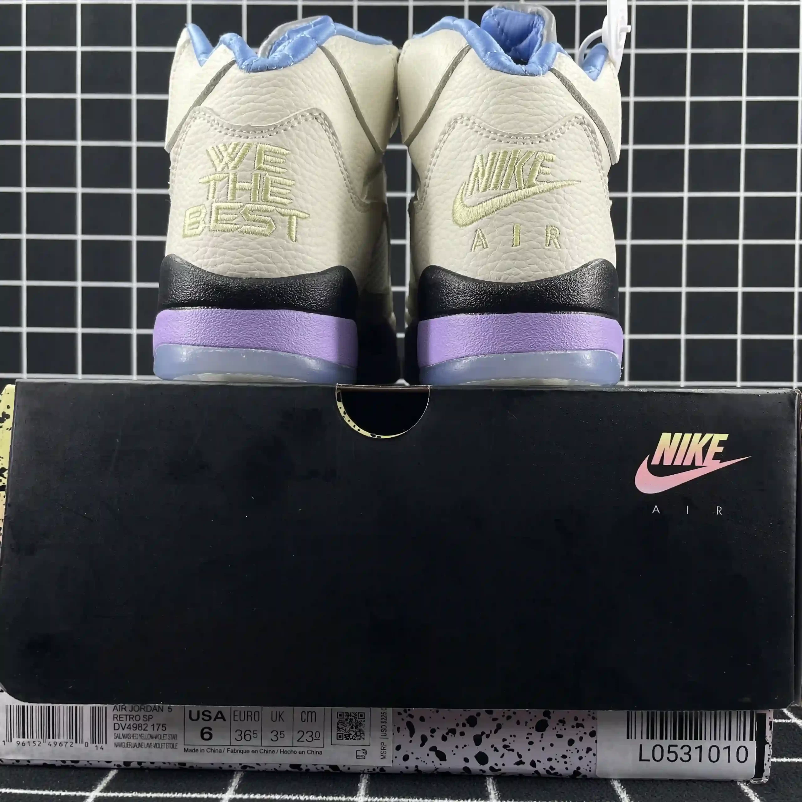 Air Jordan 5 Retro DJ Khaled x We The Best Sail Replica