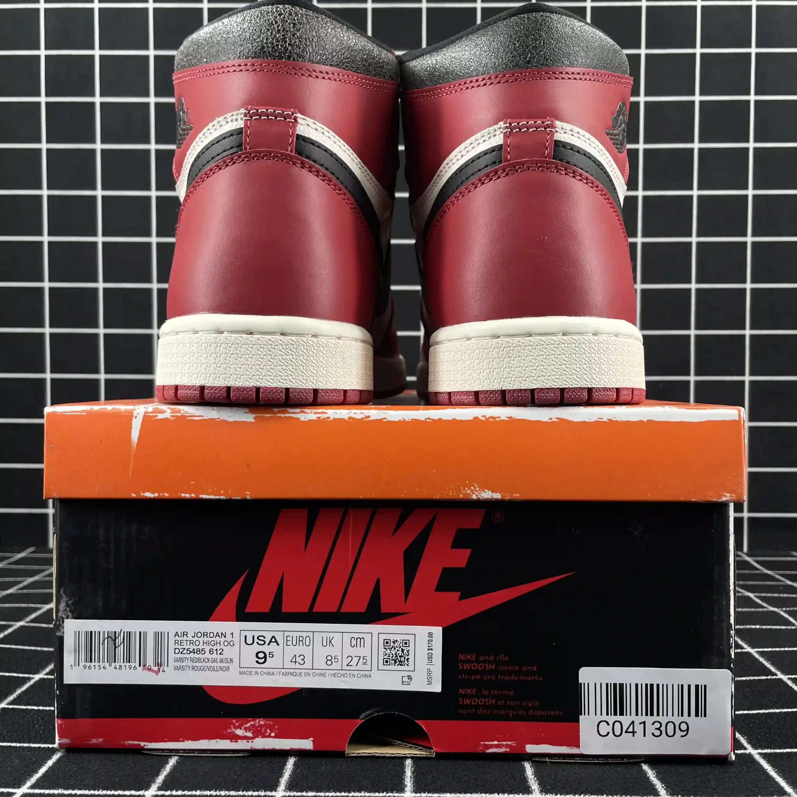 Jordan 1 Retro High OG Lost and Found Replica