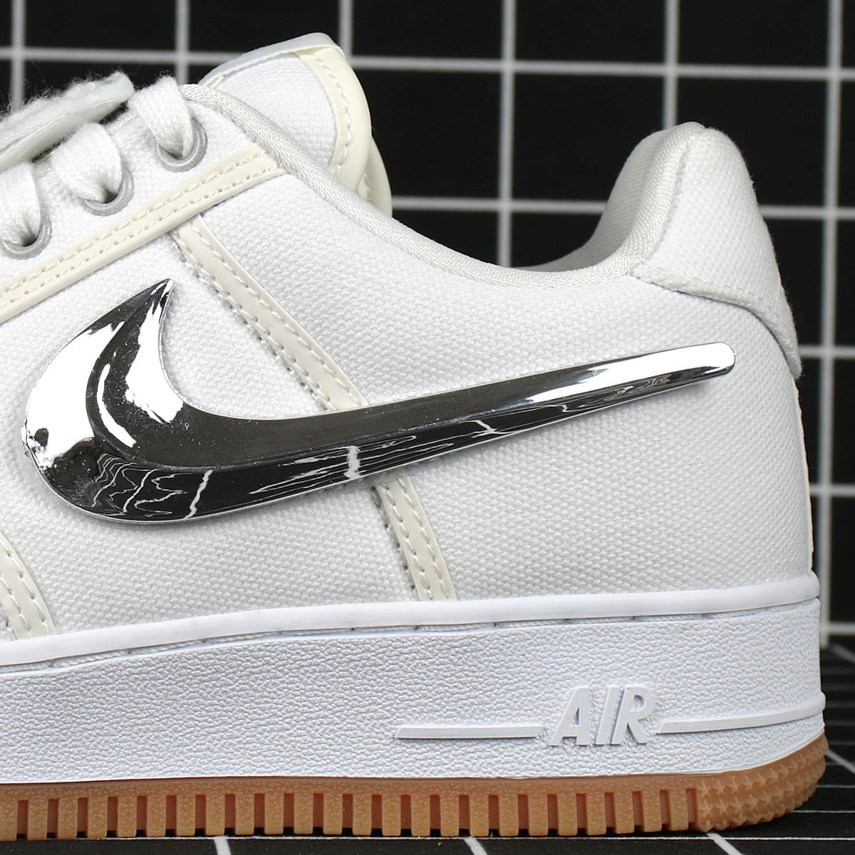 Nike Air Force 1 Low Travis Scott Sail Replica