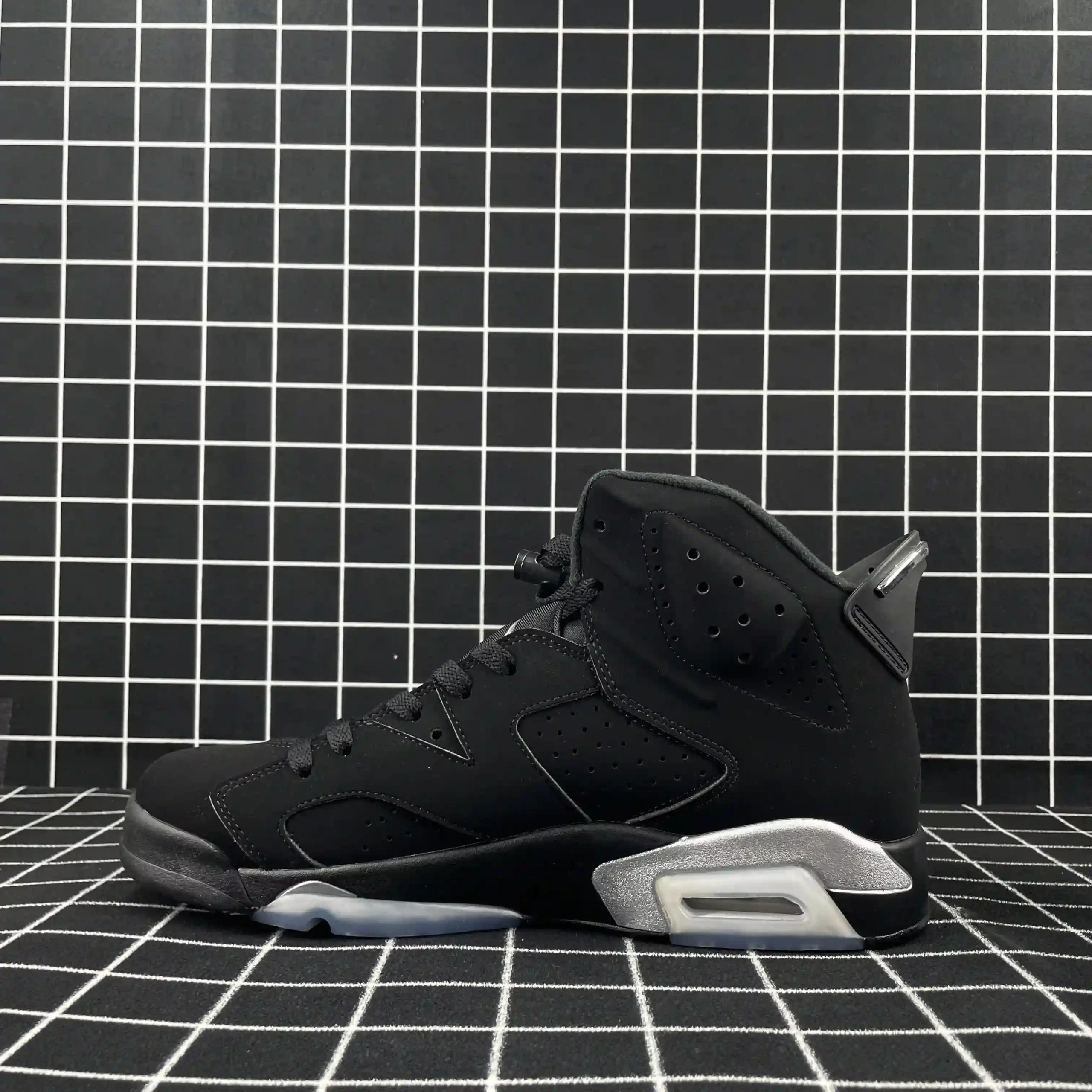 jordan 6 retro Ch*0me metallic silver replica