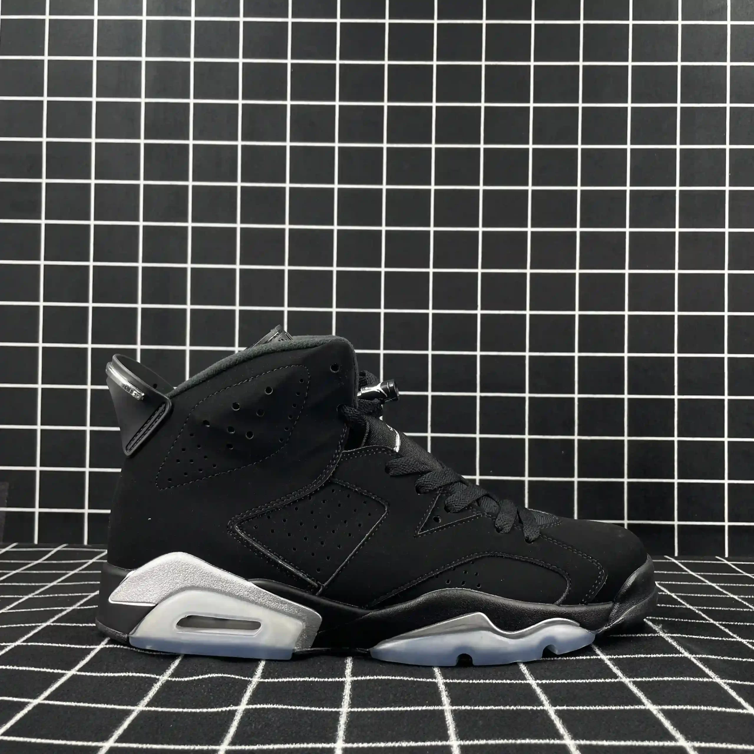 jordan 6 retro Ch*0me metallic silver replica