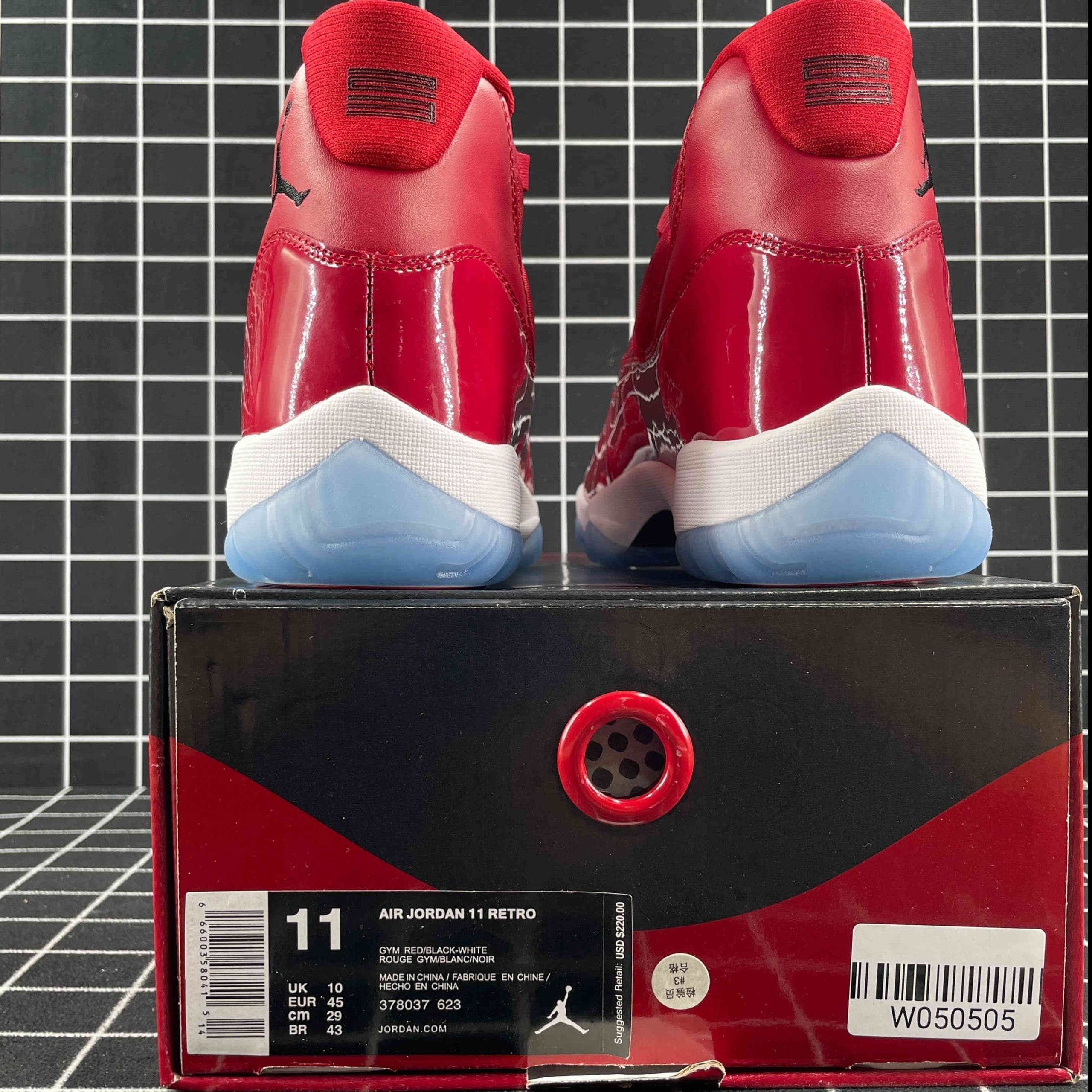 Jordan 11 Retro Win Like 96 Replica