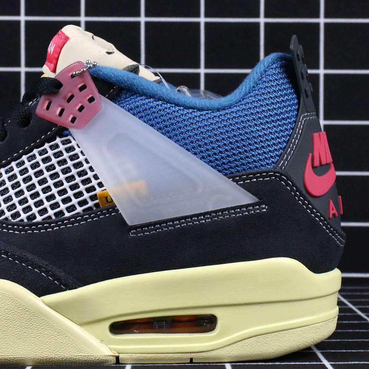 Jordan 4 Retro Union Off Noir Replica