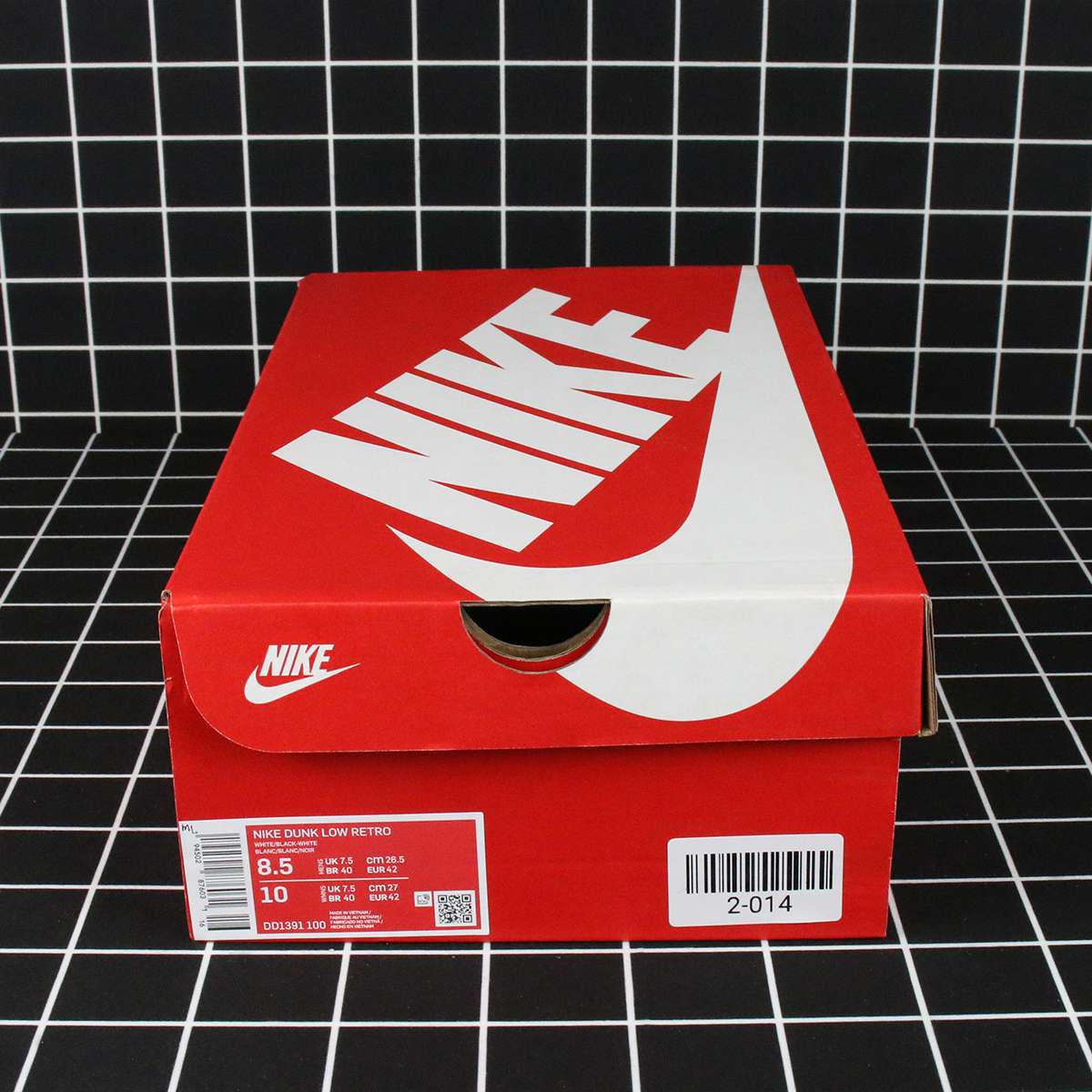 2020 Nike Dunk Low SP Black White Replica