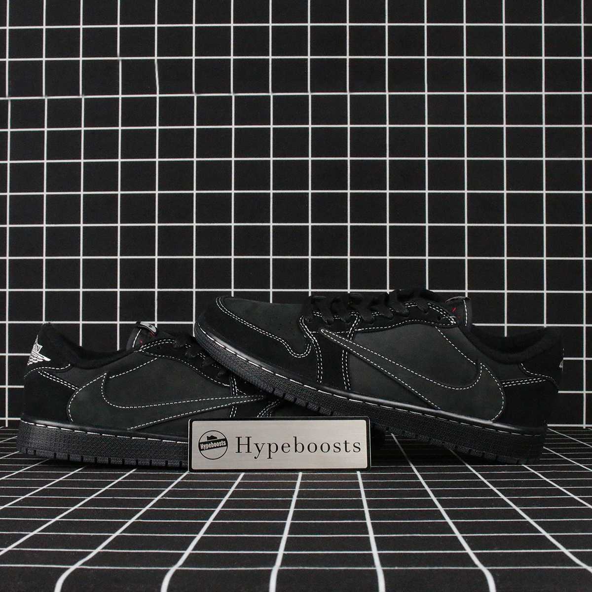 Jordan 1 Retro Low OG SP Travis Scott Black Phantom Replica