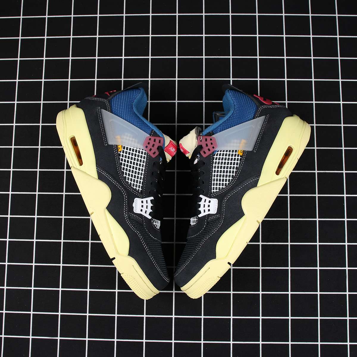 Jordan 4 Retro Union Off Noir Replica