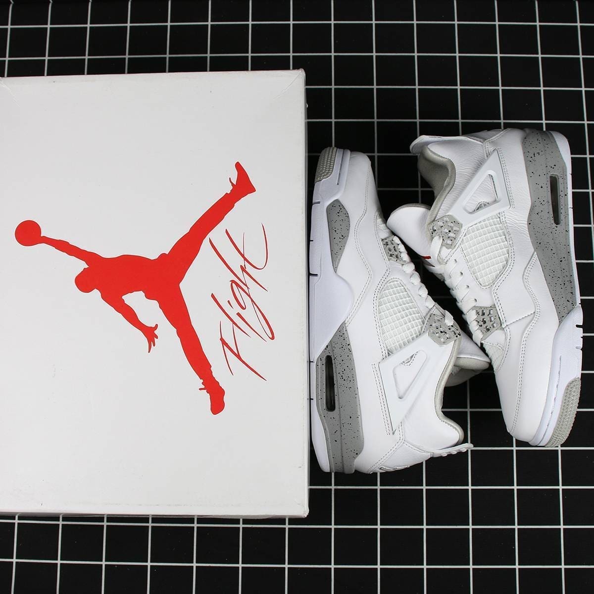 Air Jordan 4 Retro White Oreo Replica