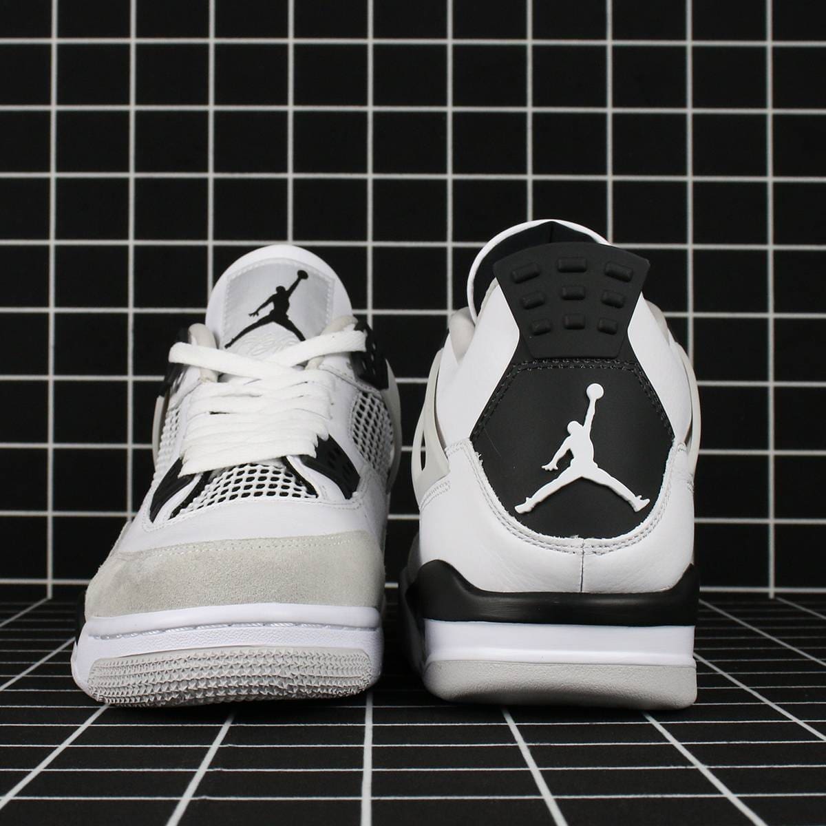 Jordan 4 Retro Military Black Replica