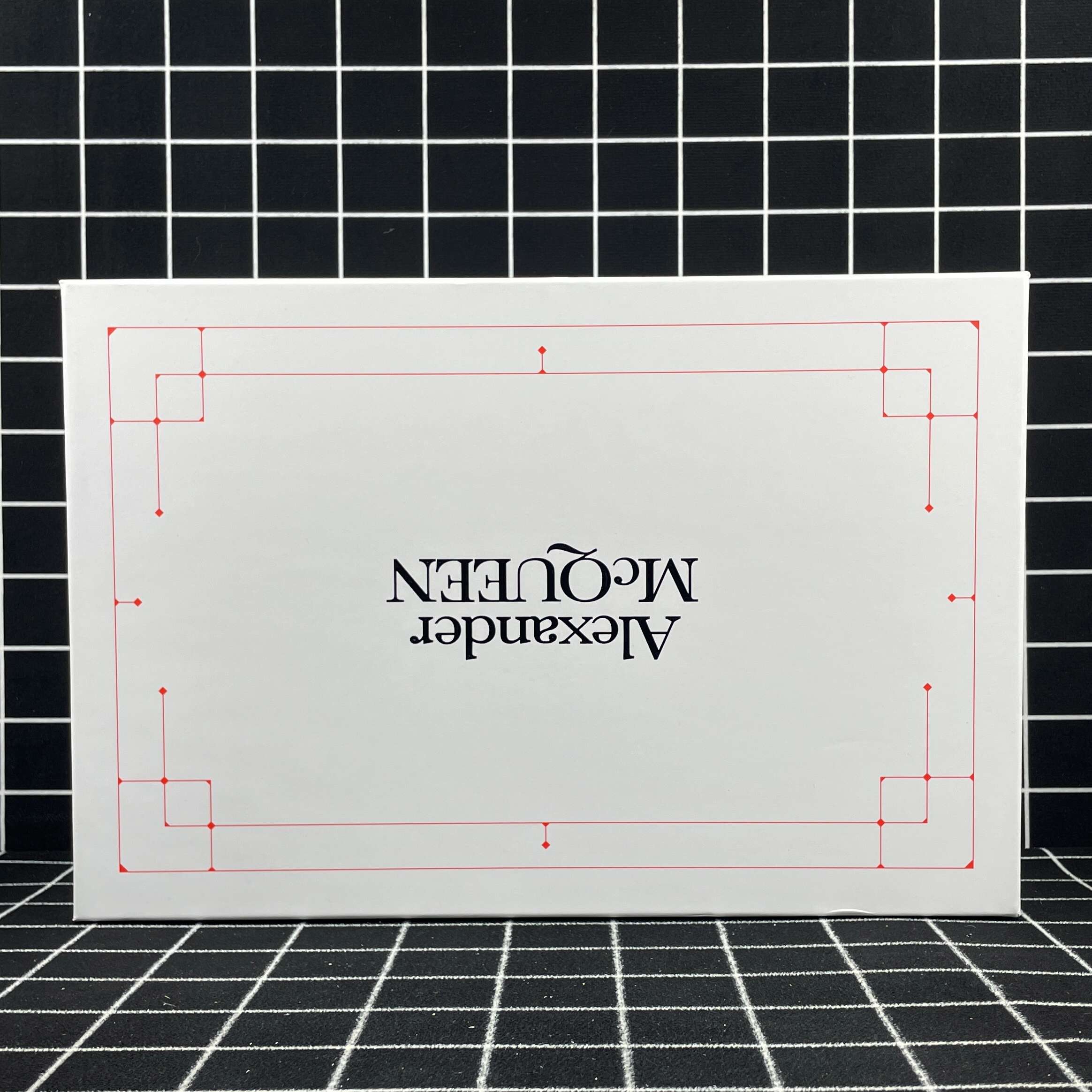 Alexander McQueen Oversized Sneaker White Smooth Calf Leather with Dream Blue Suede Heel Replica