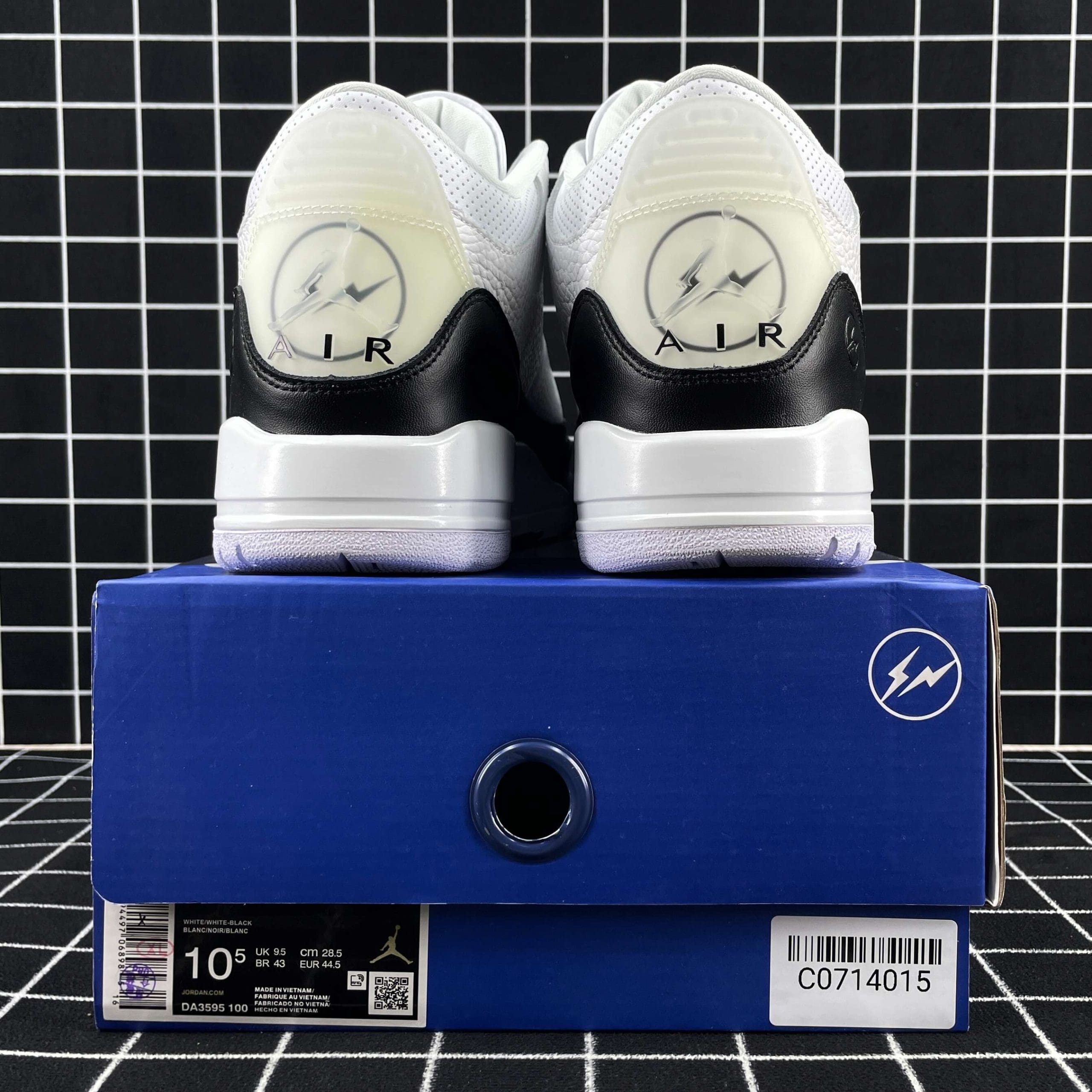 Fragment Design x Air Jordan 3 Retro SP White Replica