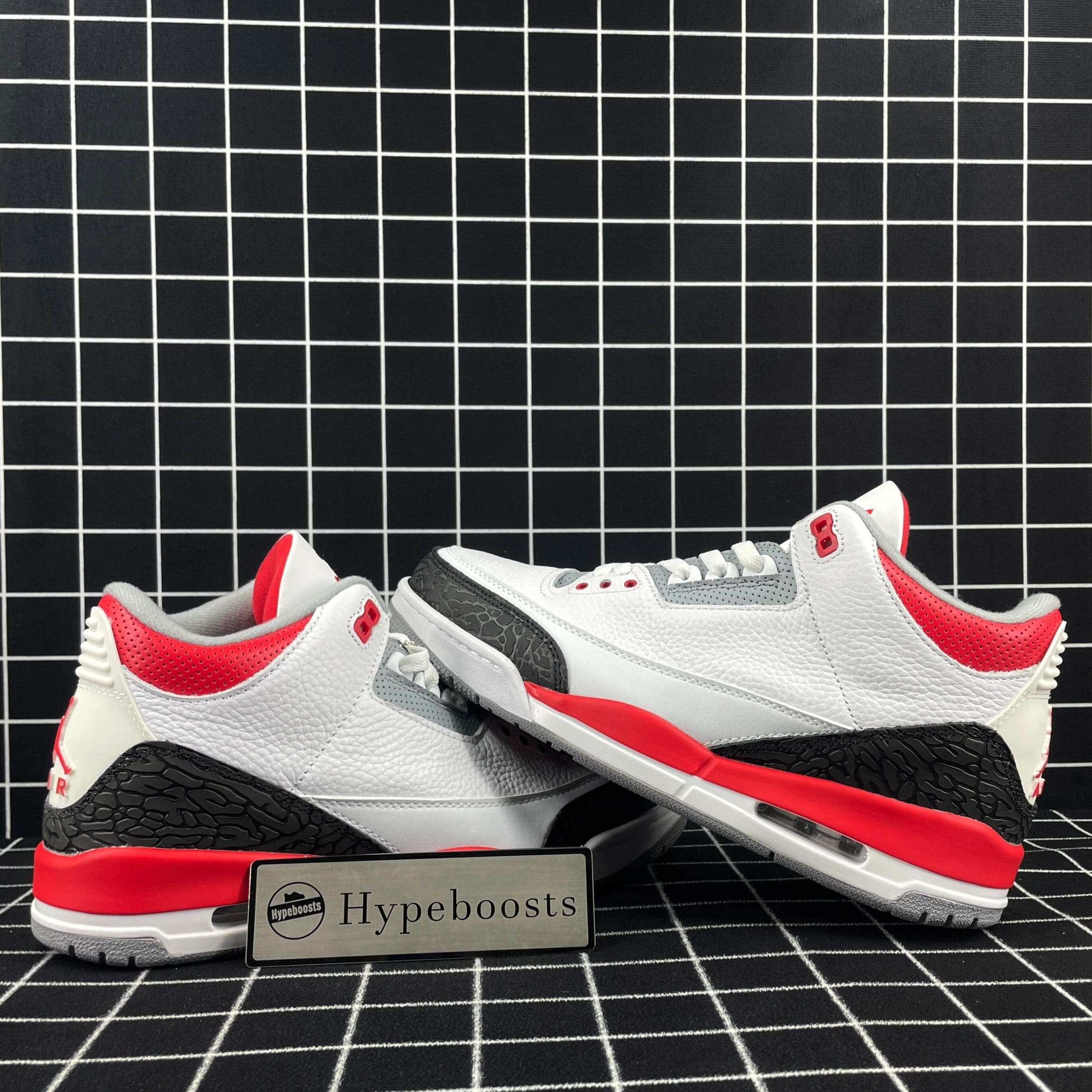 Jordan 3 Retro Fire Red Replica