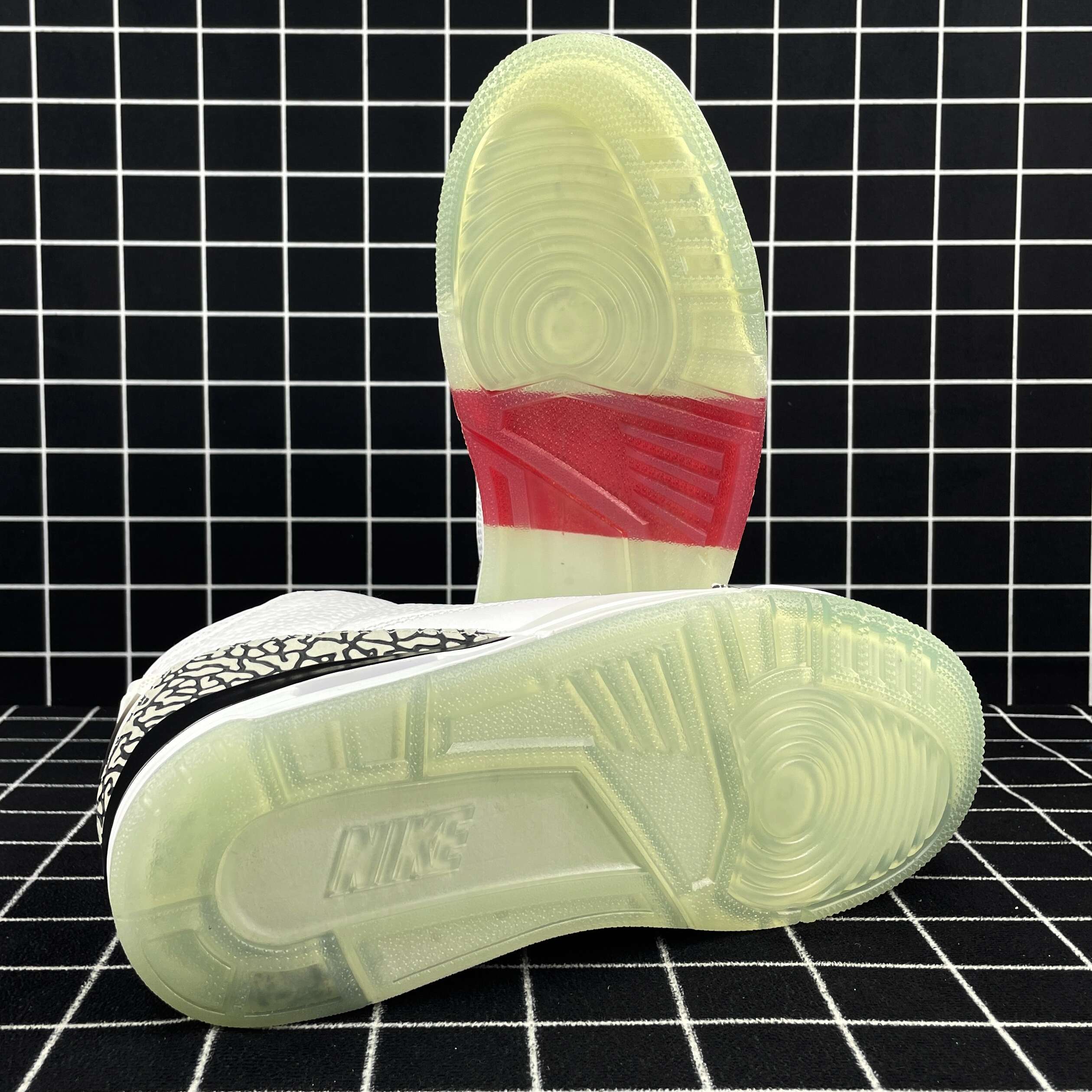 Jordan 3 Retro Free Throw Line White Cement Replica