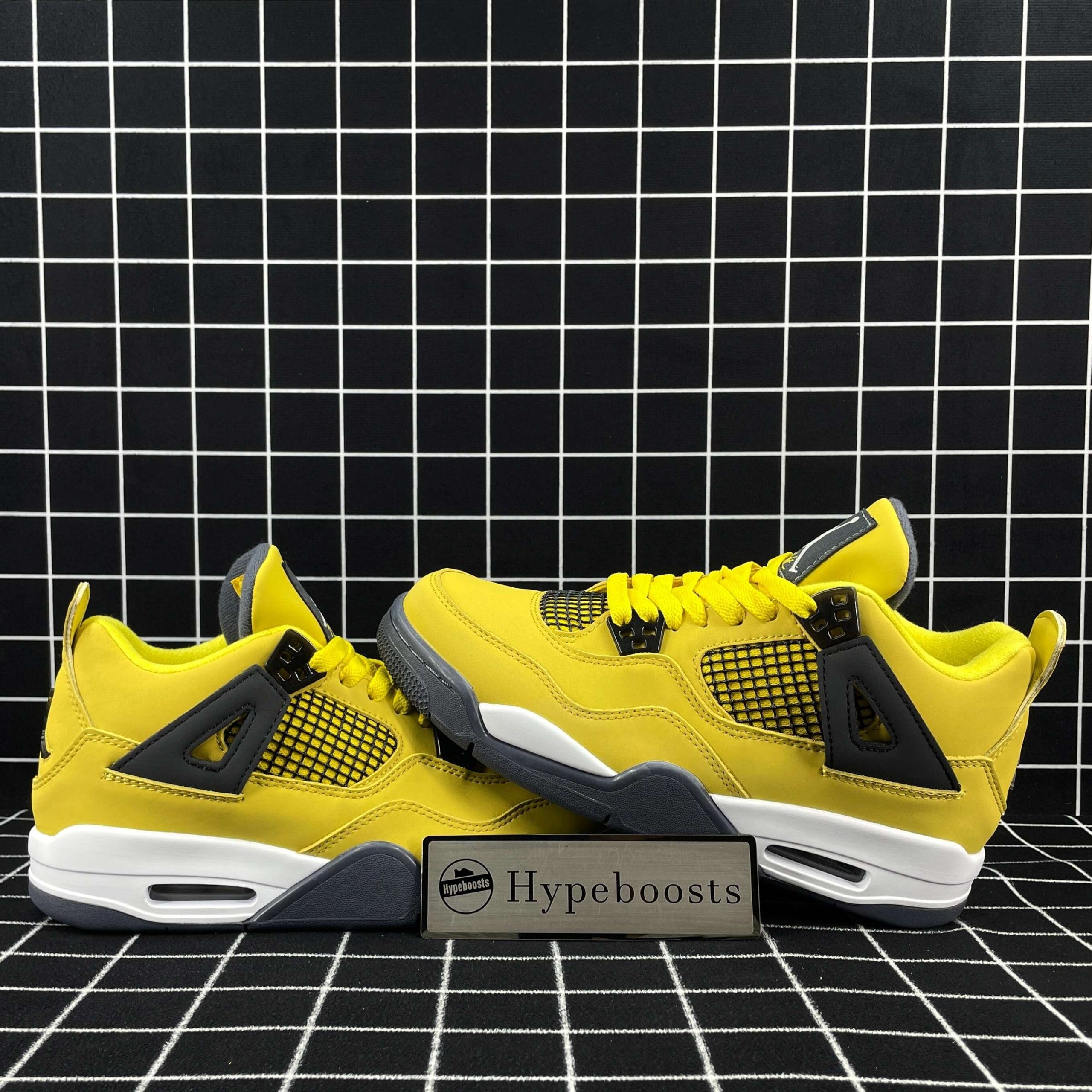 Jordan 4 Retro Lightning Replica