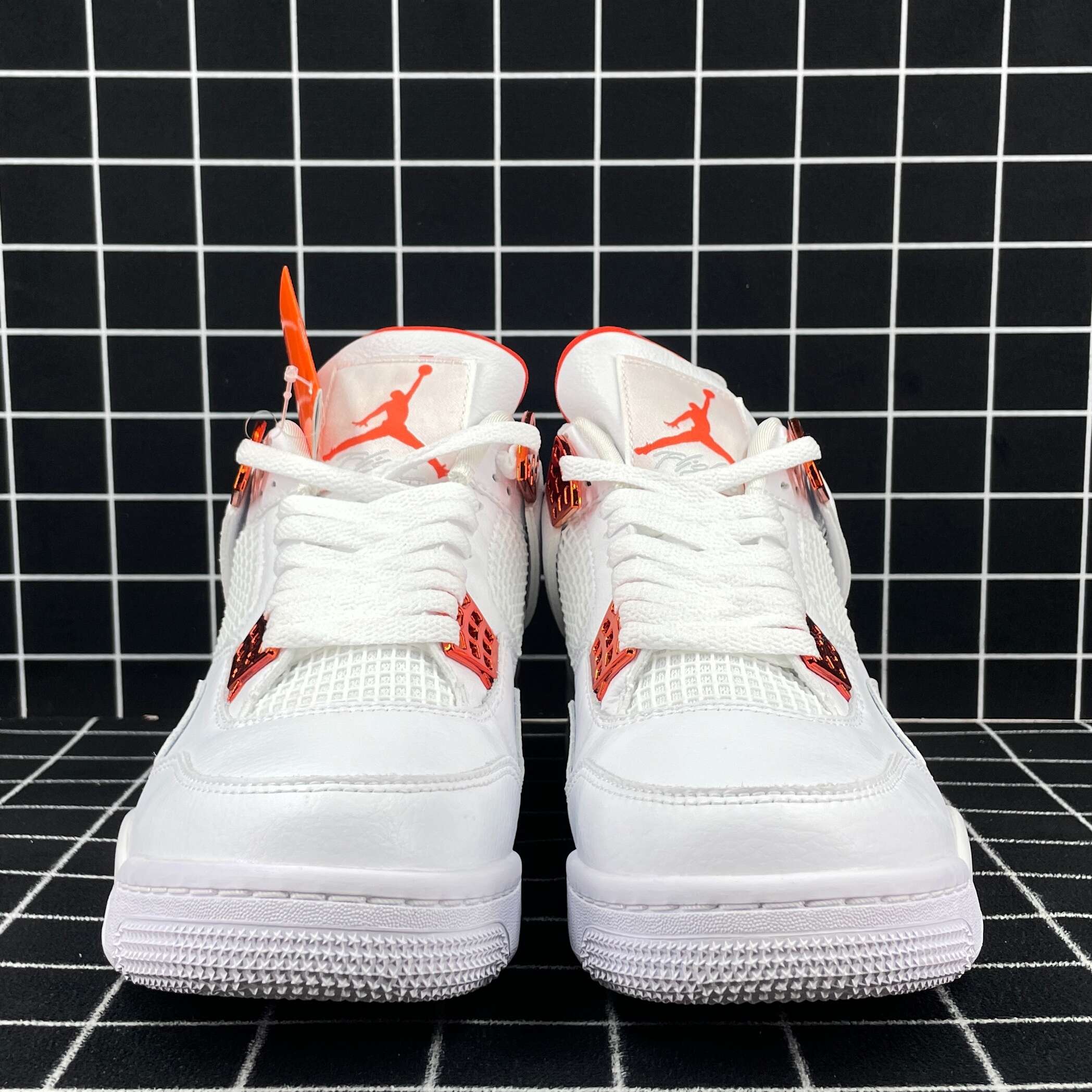 Jordan 4 Retro Metallic Orange Replica