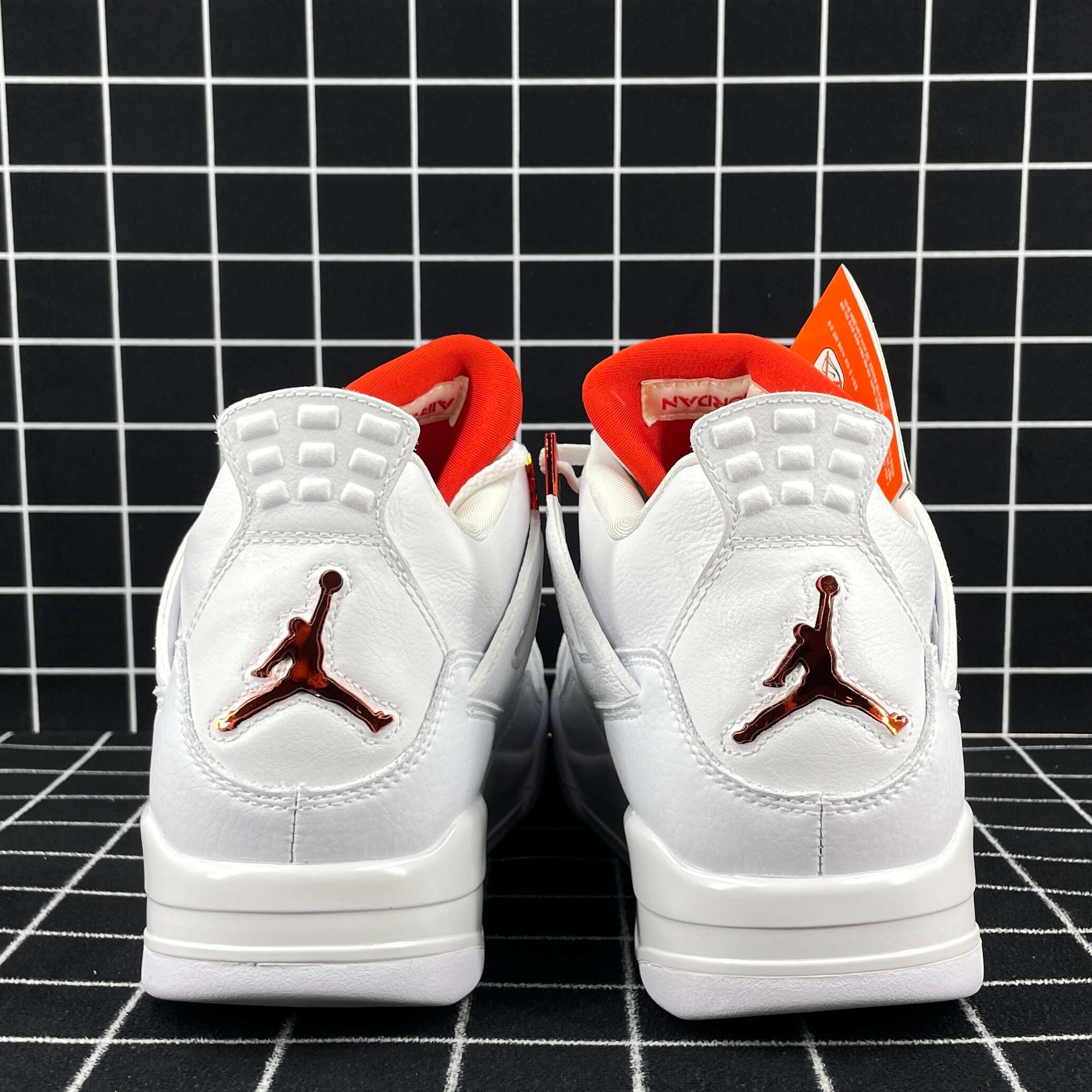 Jordan 4 Retro Metallic Orange Replica