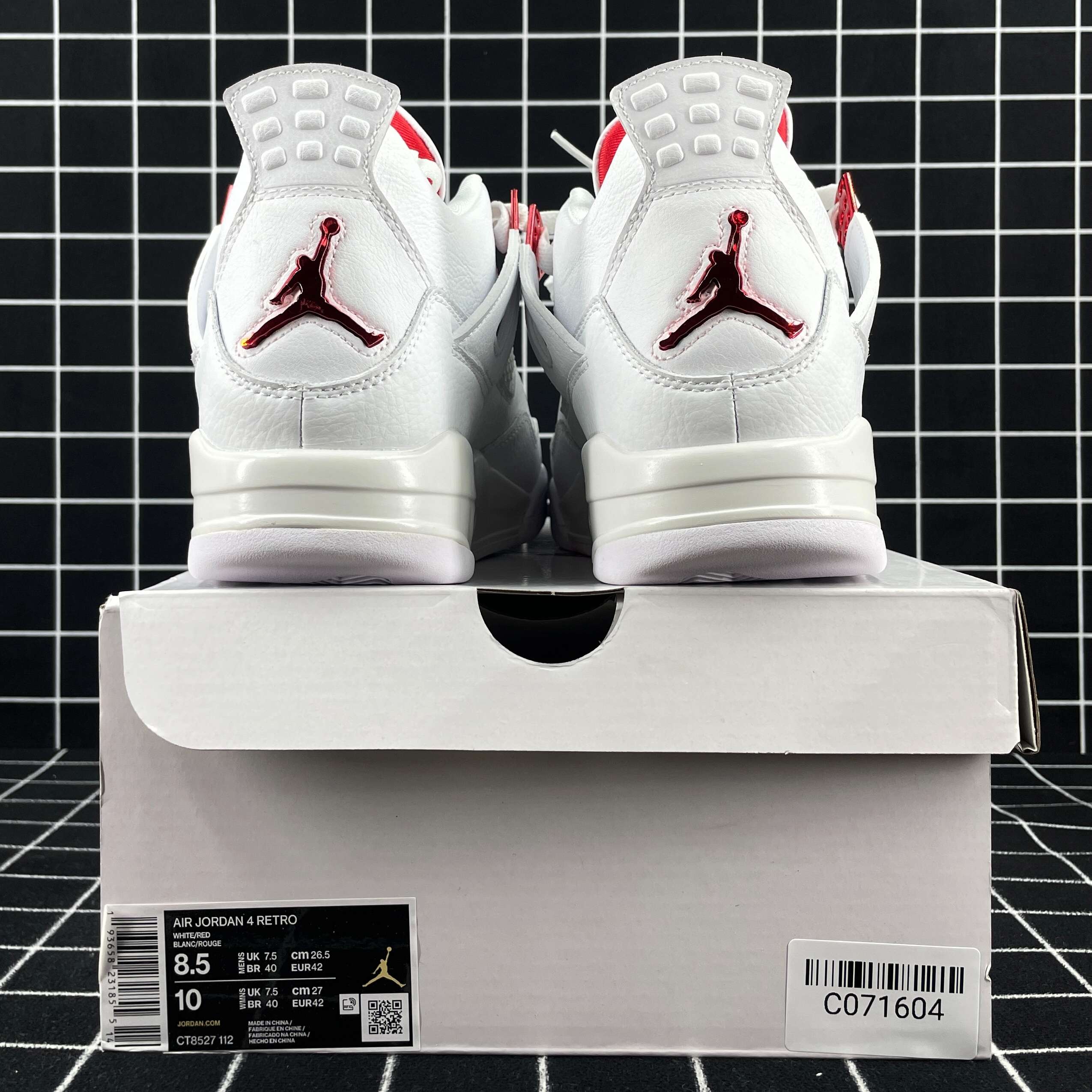 Jordan 4 Retro Metallic Red Replica