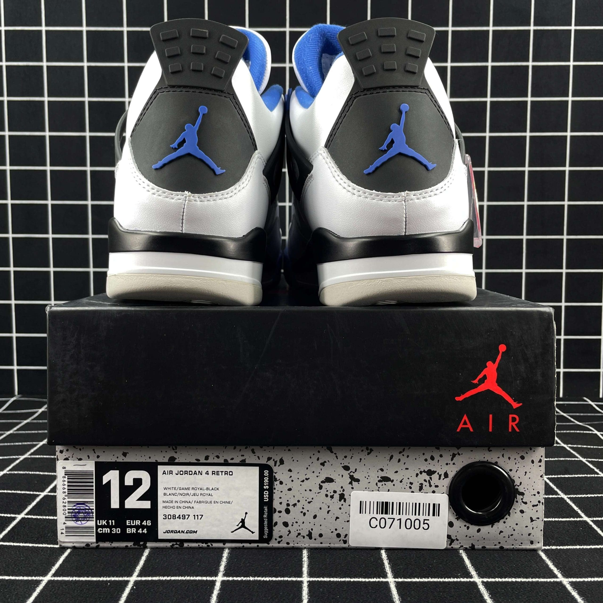 Jordan 4 Retro Motorsports Replica