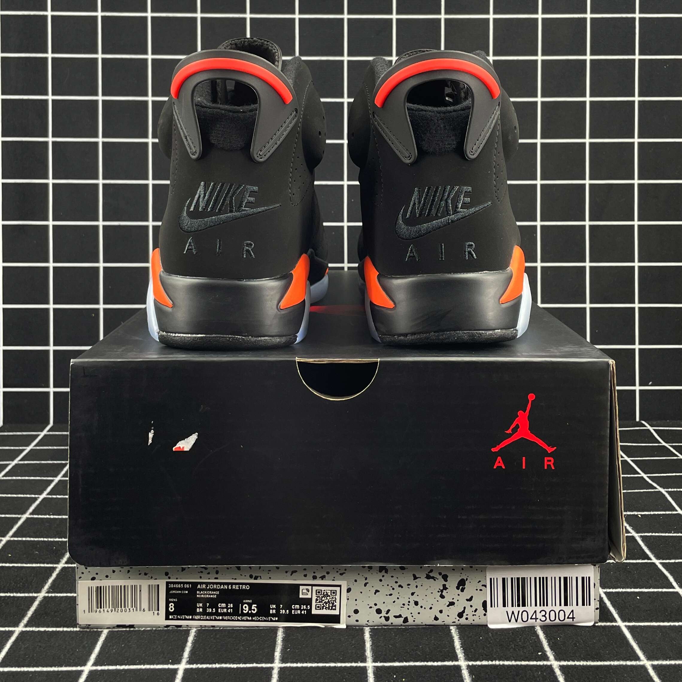 Jordan 6 Retro Black Infrared (2019) Replica