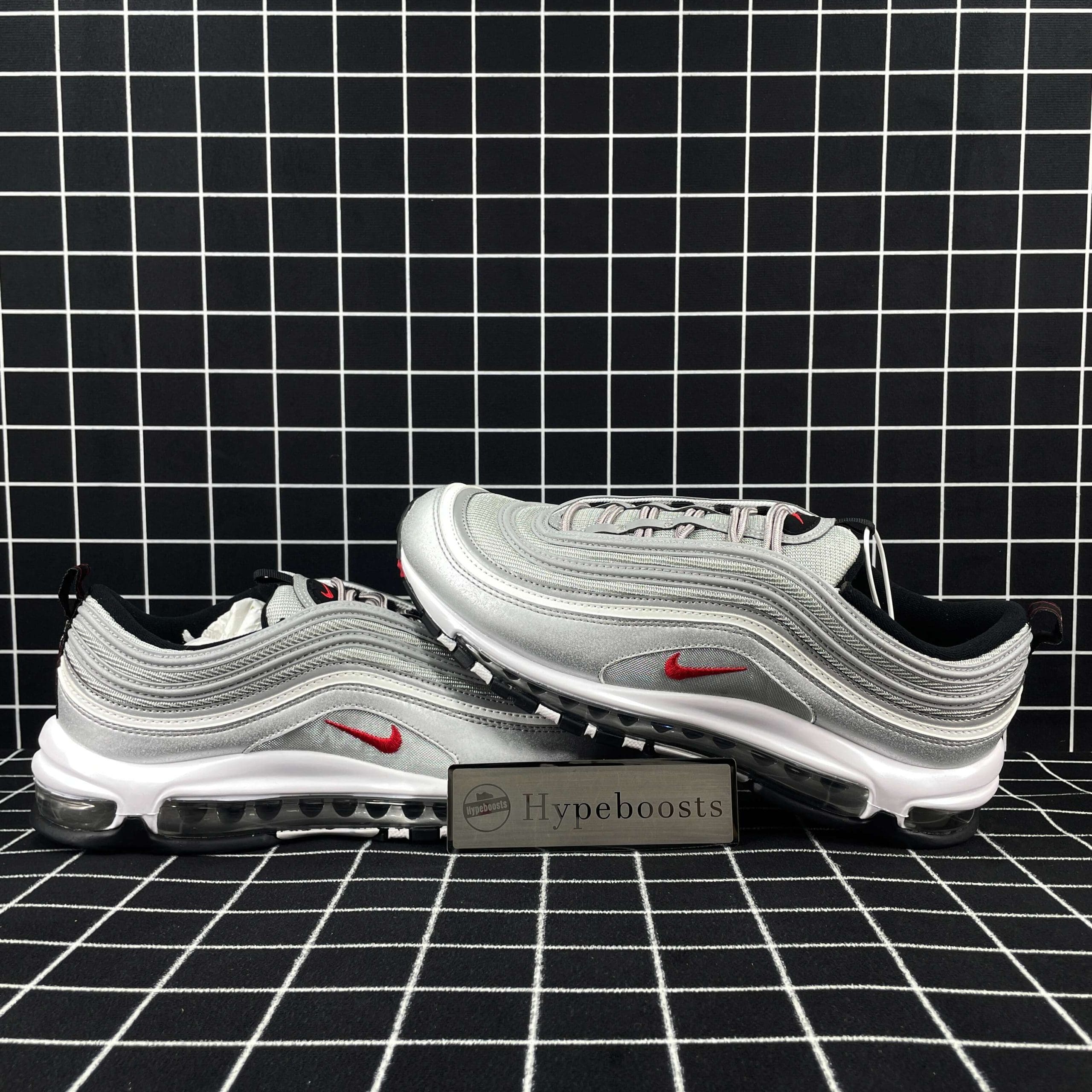 Men’s Air Max 97 OG QS Silver Bullet 2017 Sneakeasy Exclusive Replica