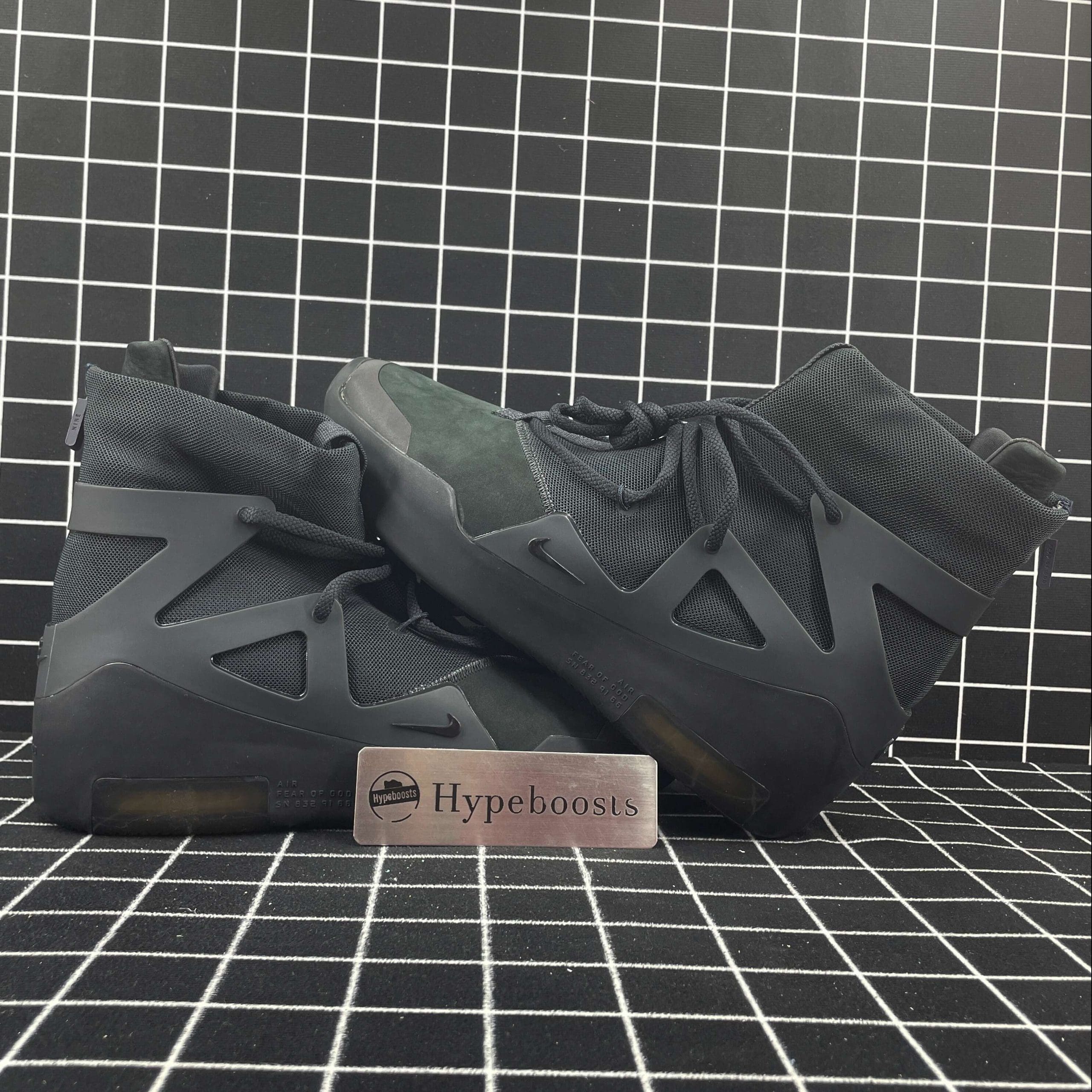 Nike Air Fear of God 1 Triple Black Replica