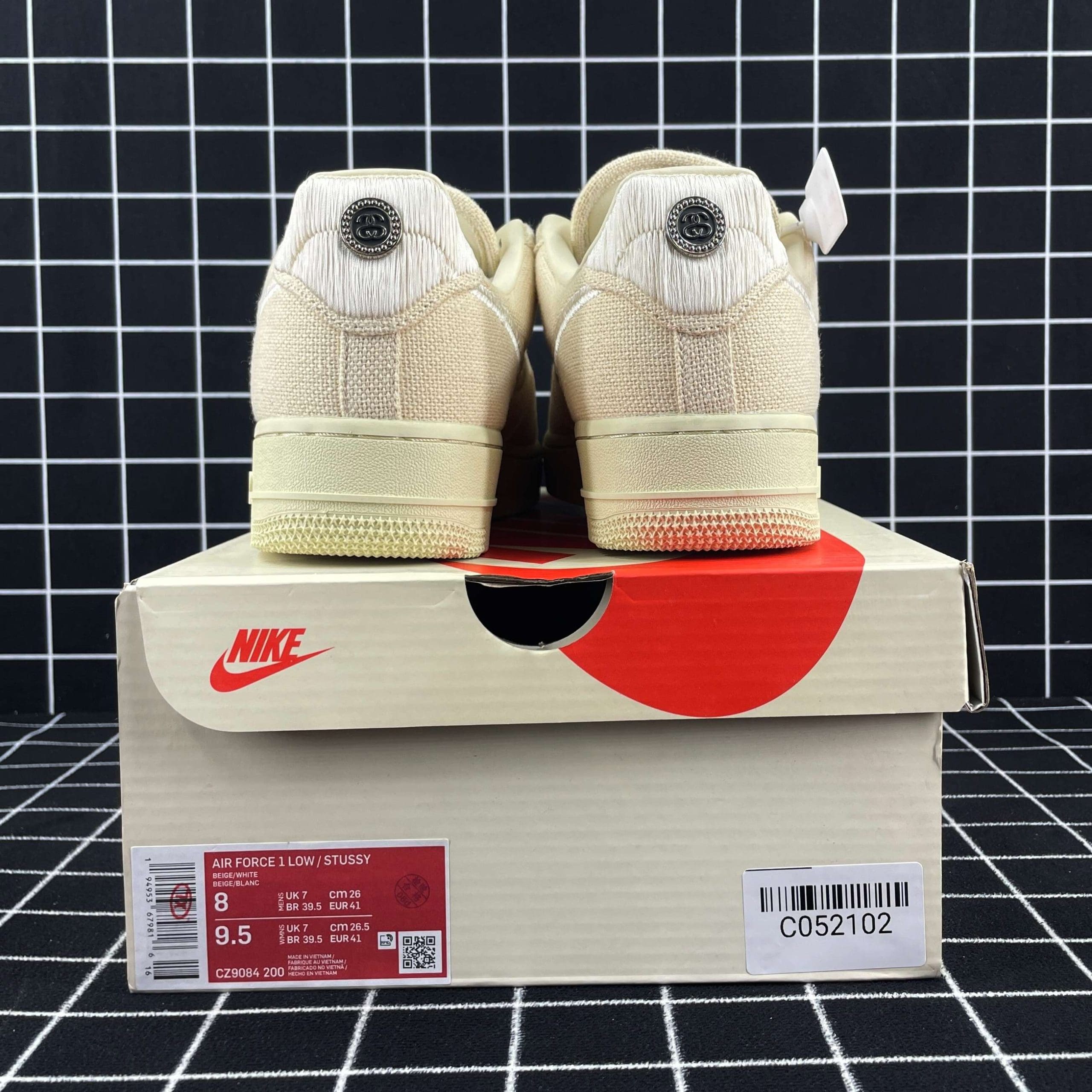 Nike Air Force 1 Low Stussy Fossil Replica