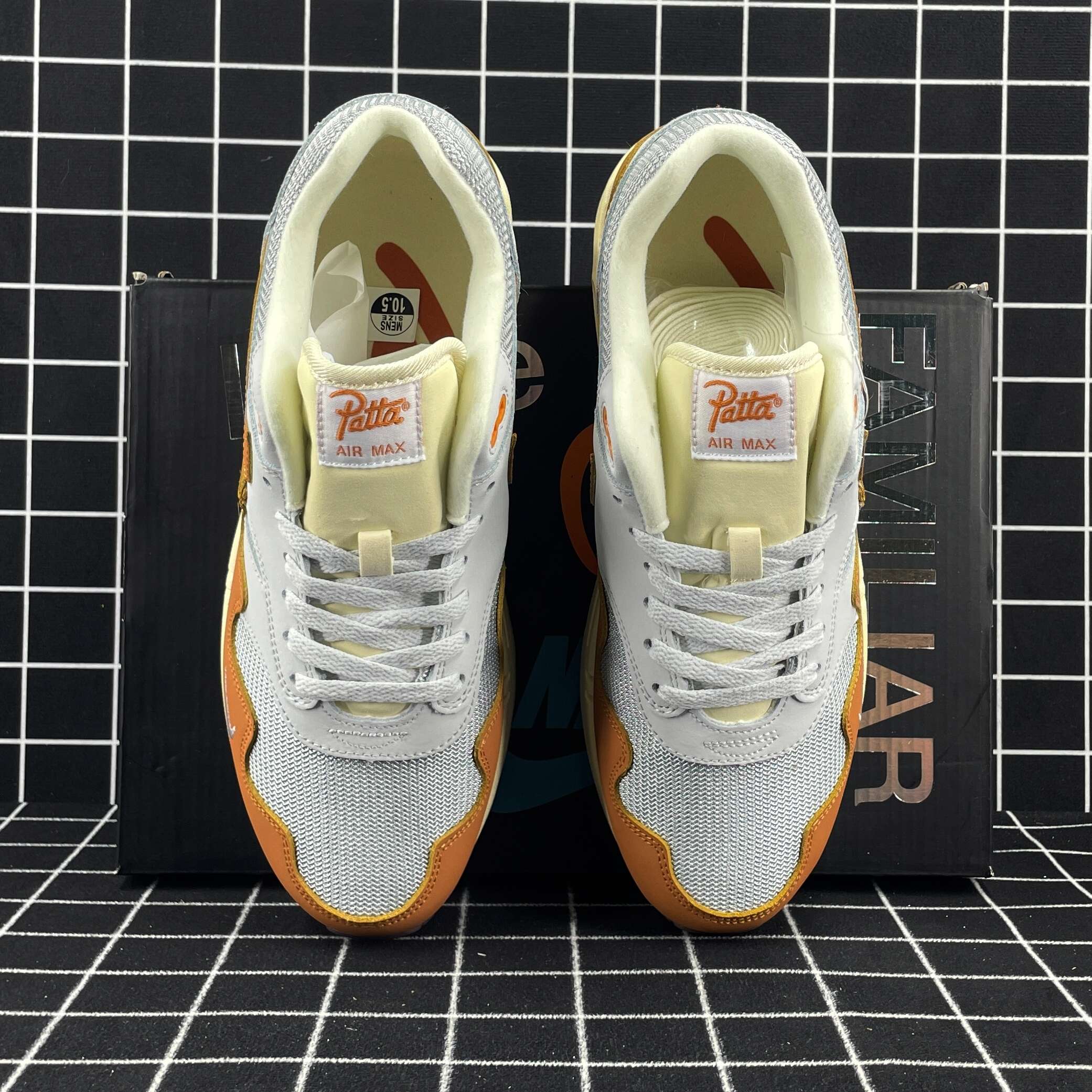 Nike Air Max 1 Anniversary Orange Replica