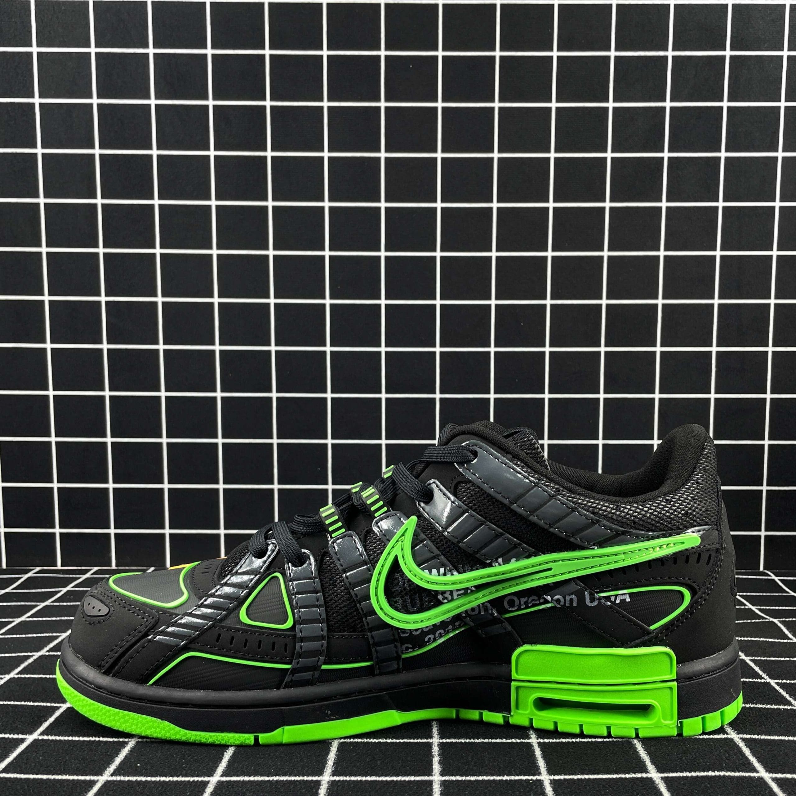 Nike Air Rubber Dunk Green Strike Replica