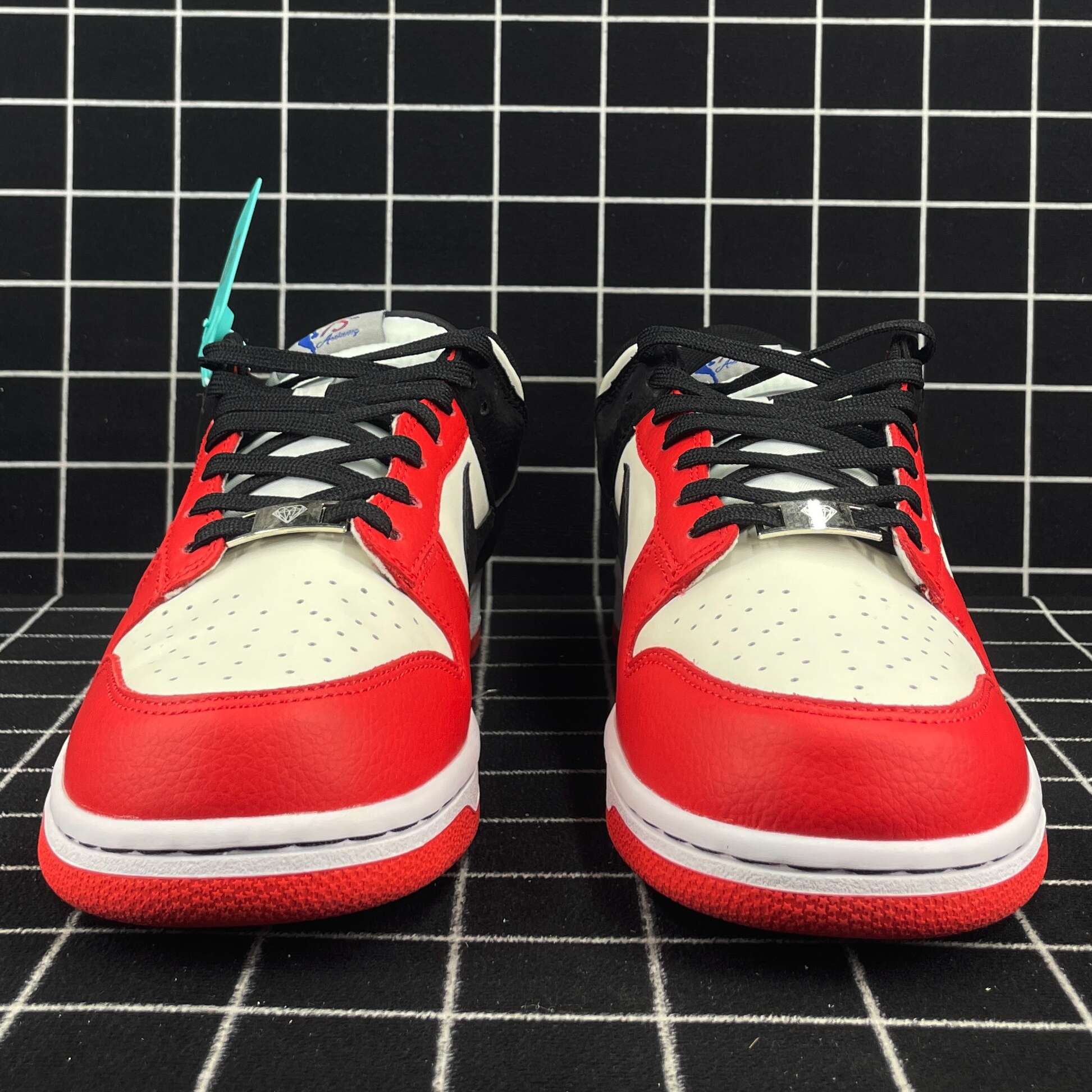 Nike Dunk Low EMB NBA 75th Anniversary Chicago Replica