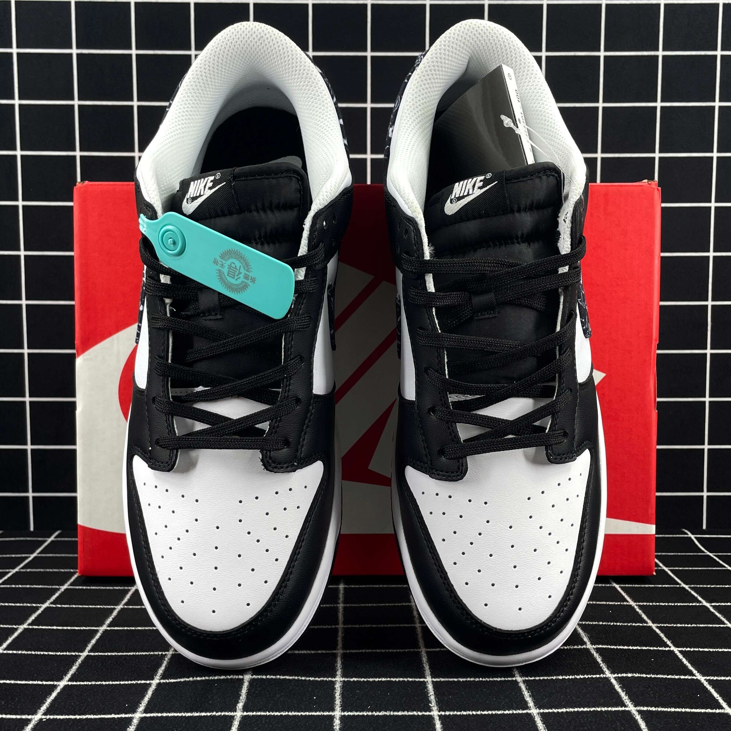 Nike Dunk Low Essential Paisley Pack Black (W) Replica