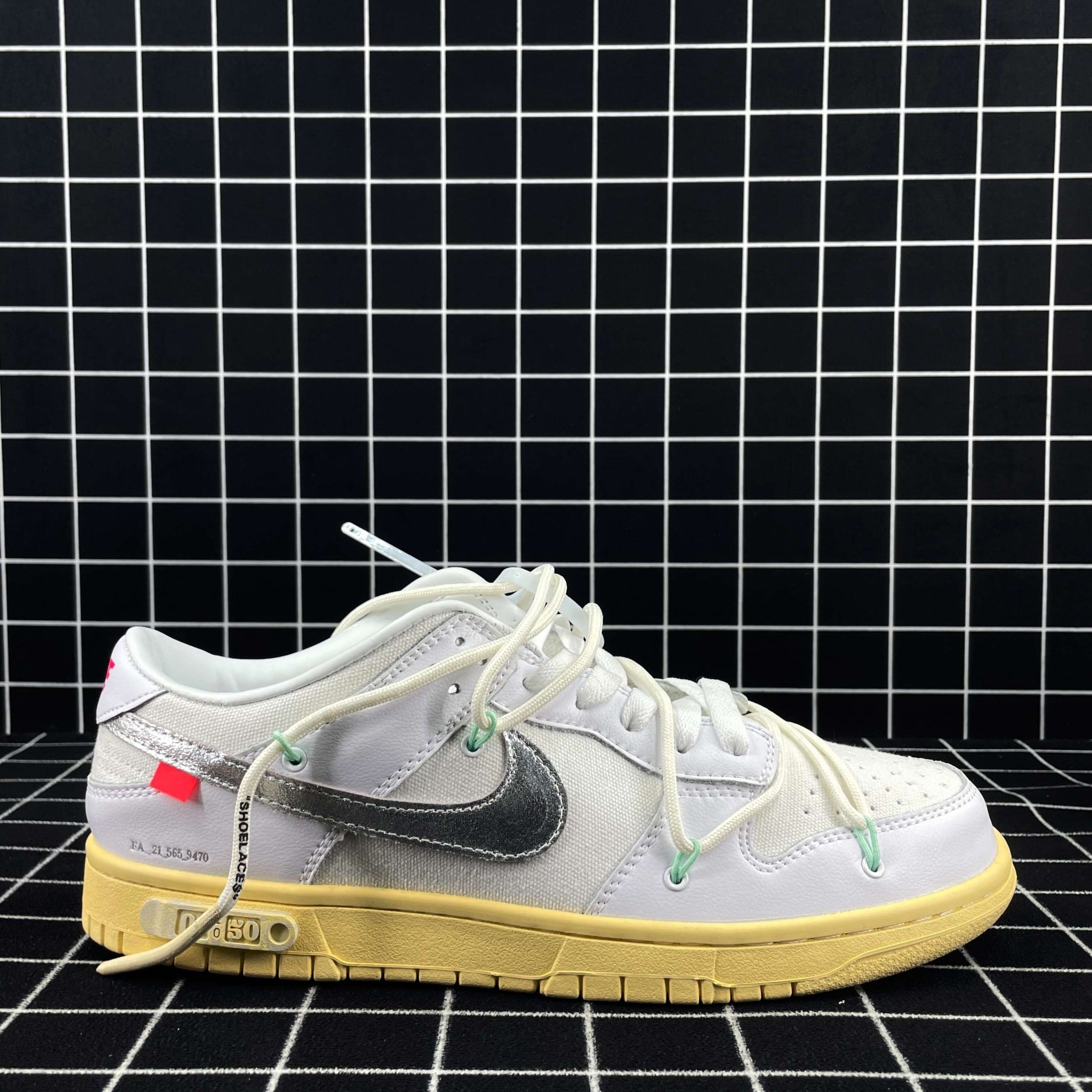 Nike Dunk Low White Lot 1 Replica