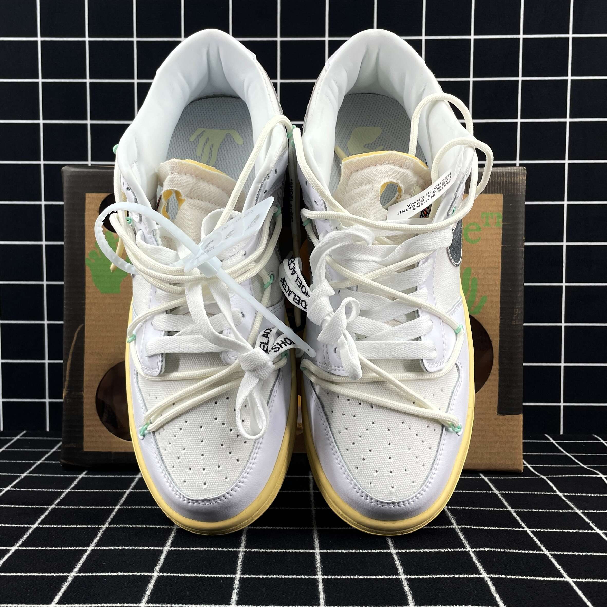 Nike Dunk Low White Lot 1 Replica