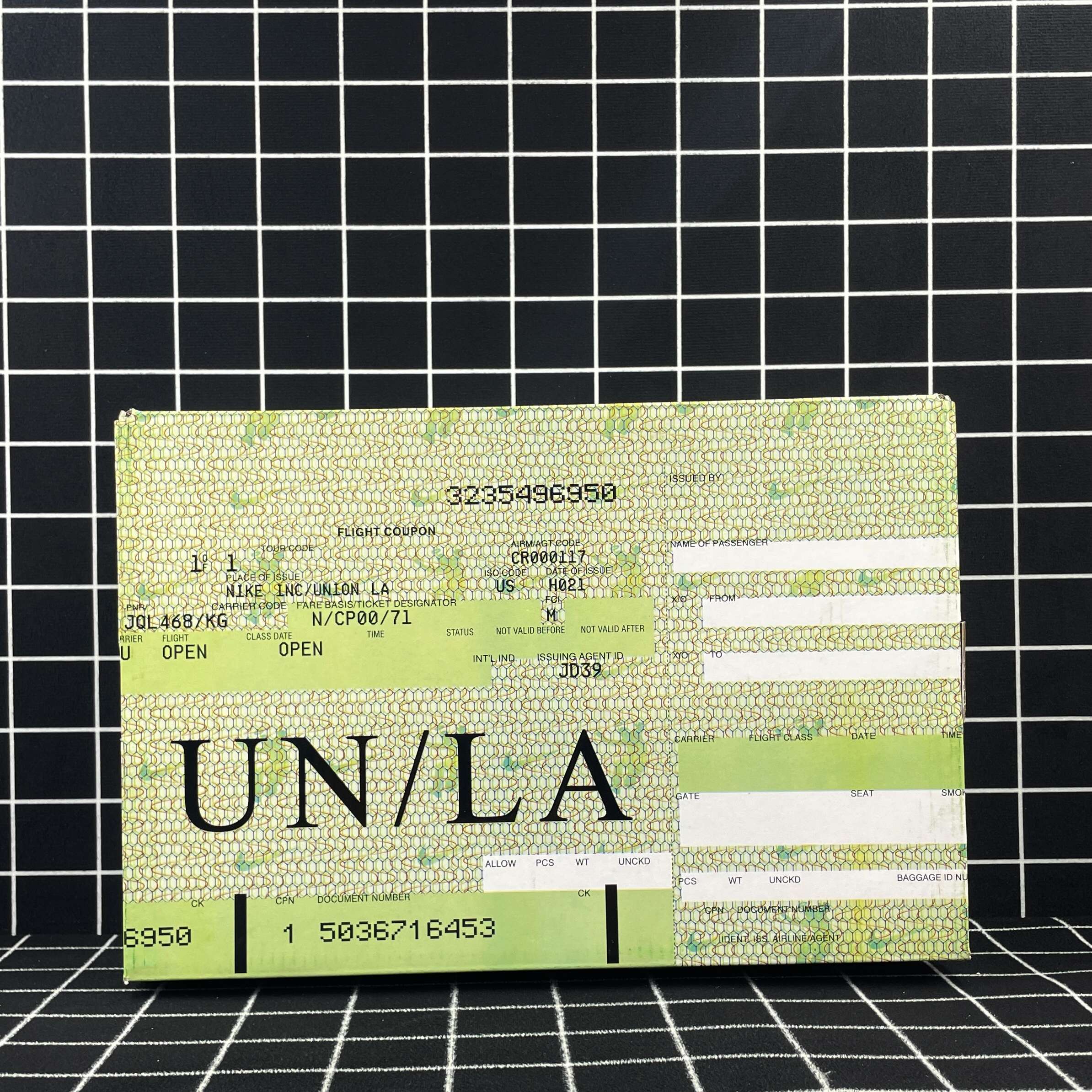 Nike Dunk Low Union Passport Pack Pistachio Replica