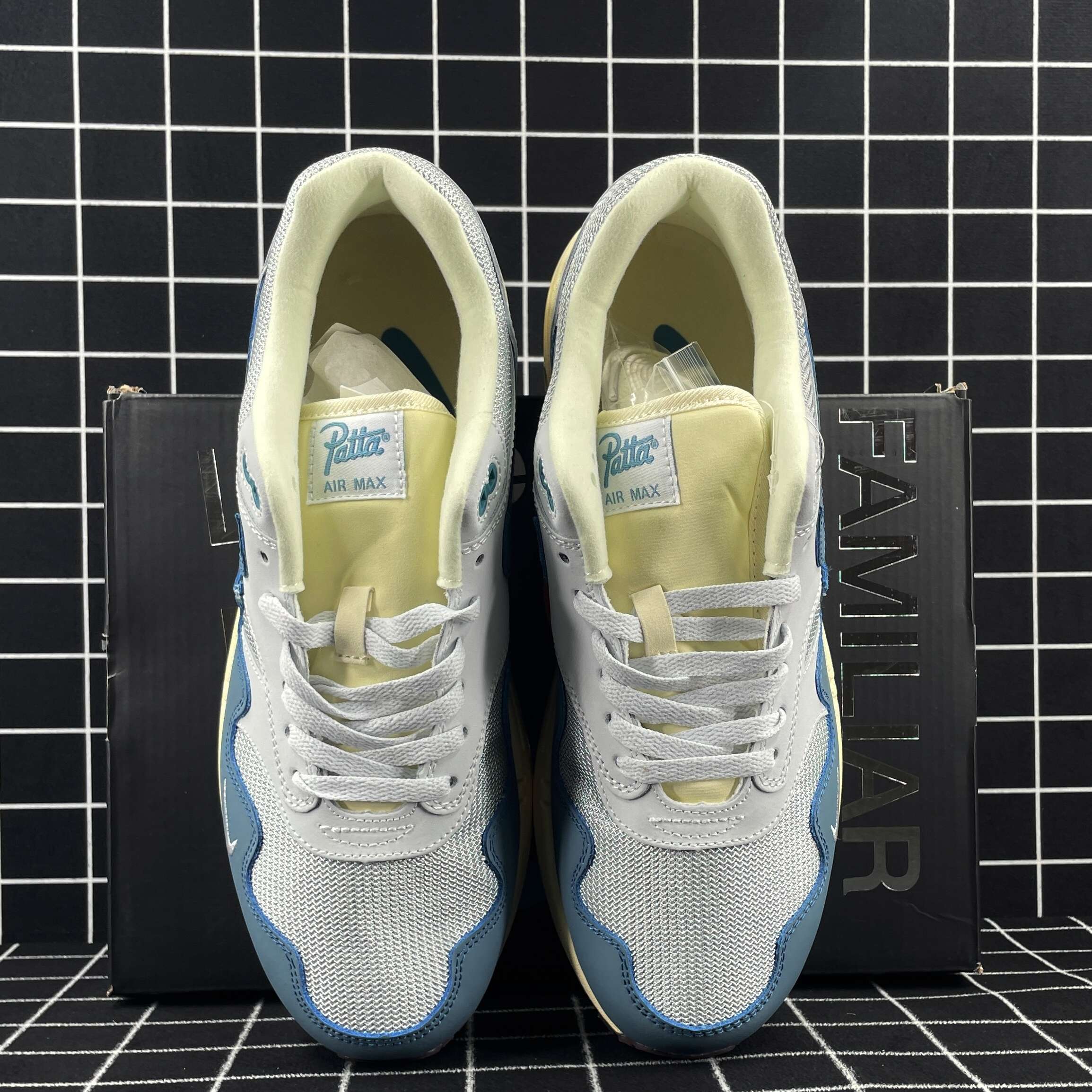 Patta x Air Max 1 Noise Aqua Replica