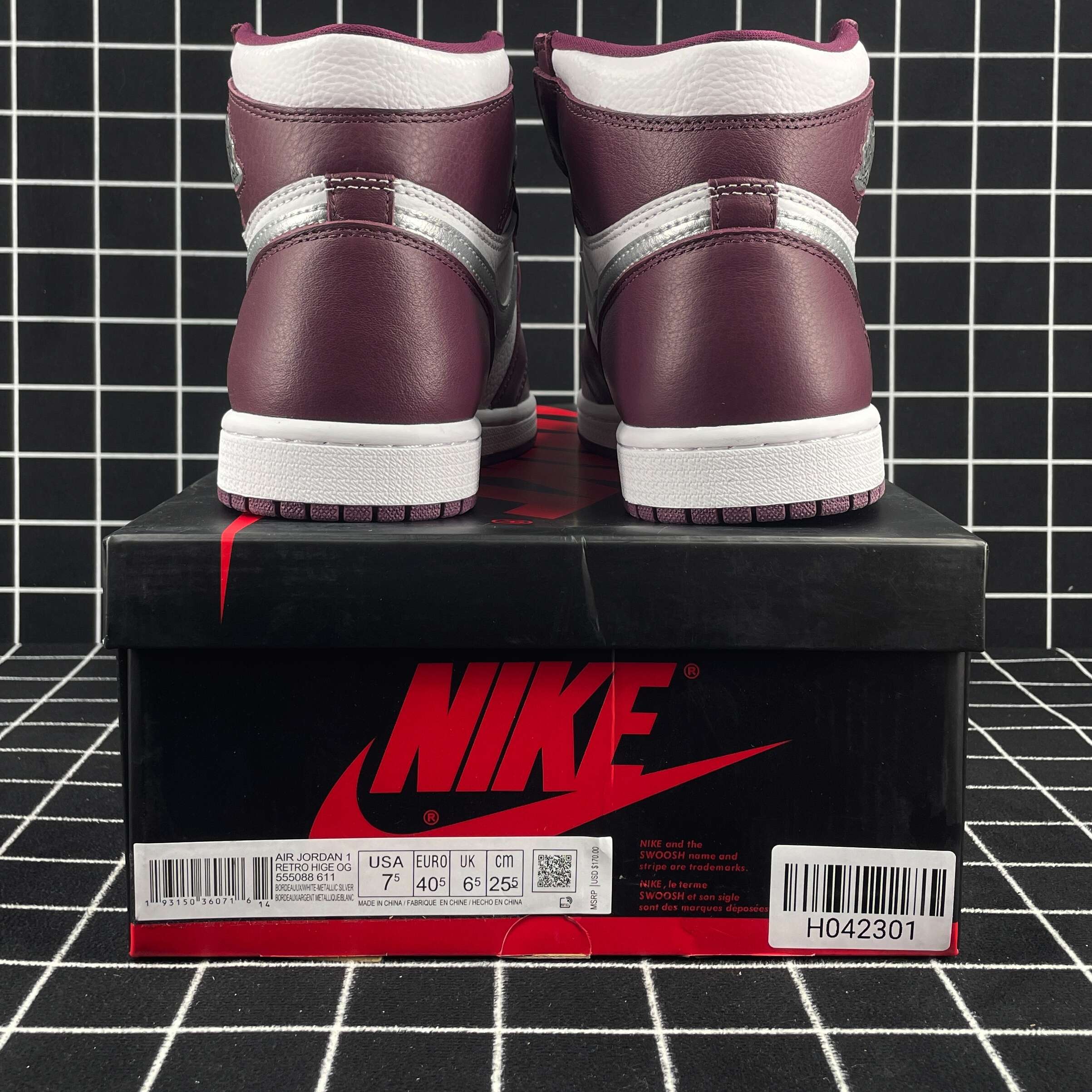Special Offer Air Jordan 1 Retro High OG Bordeaux Replica