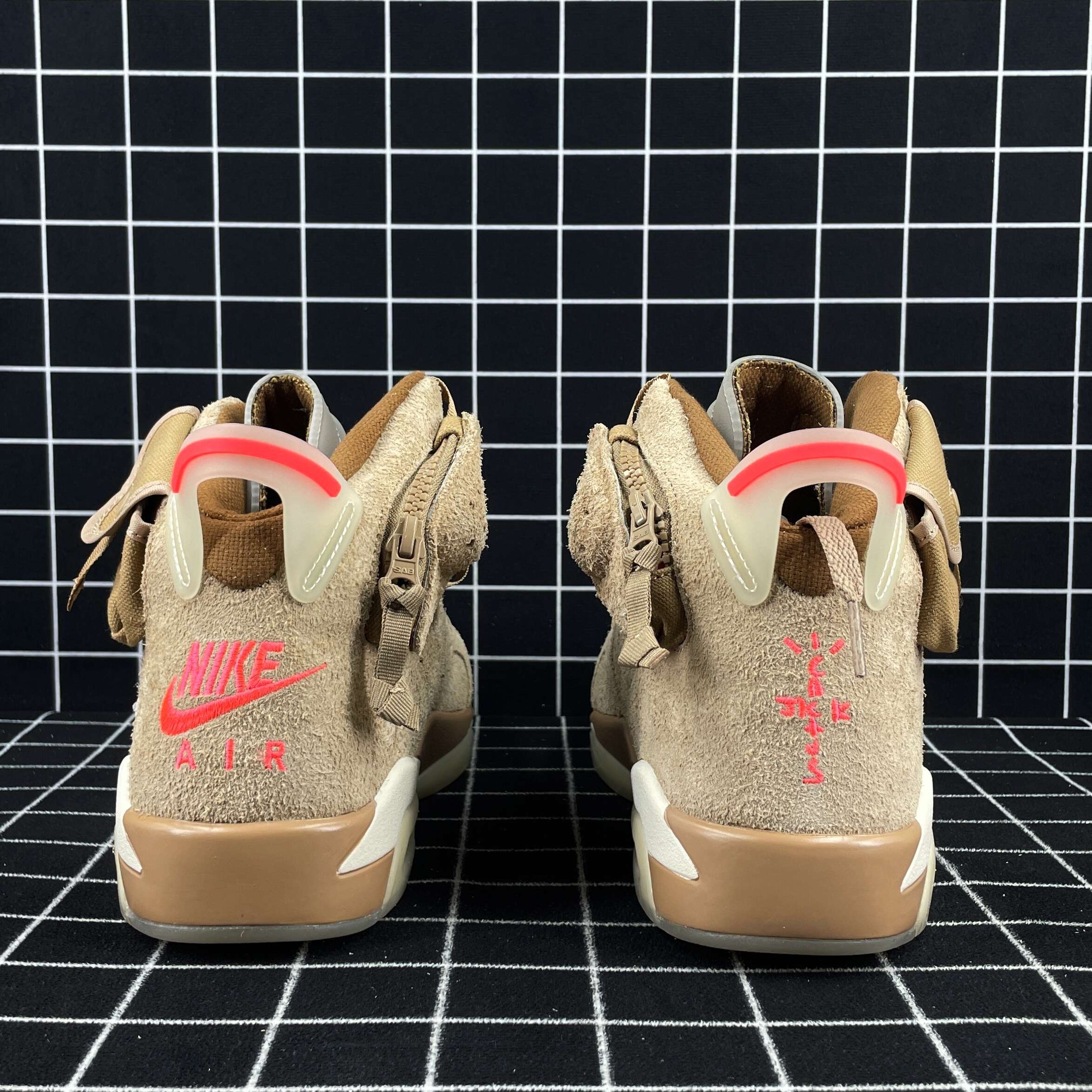 Travis Scott x Air Jordan 6 Retro British Khaki Replica