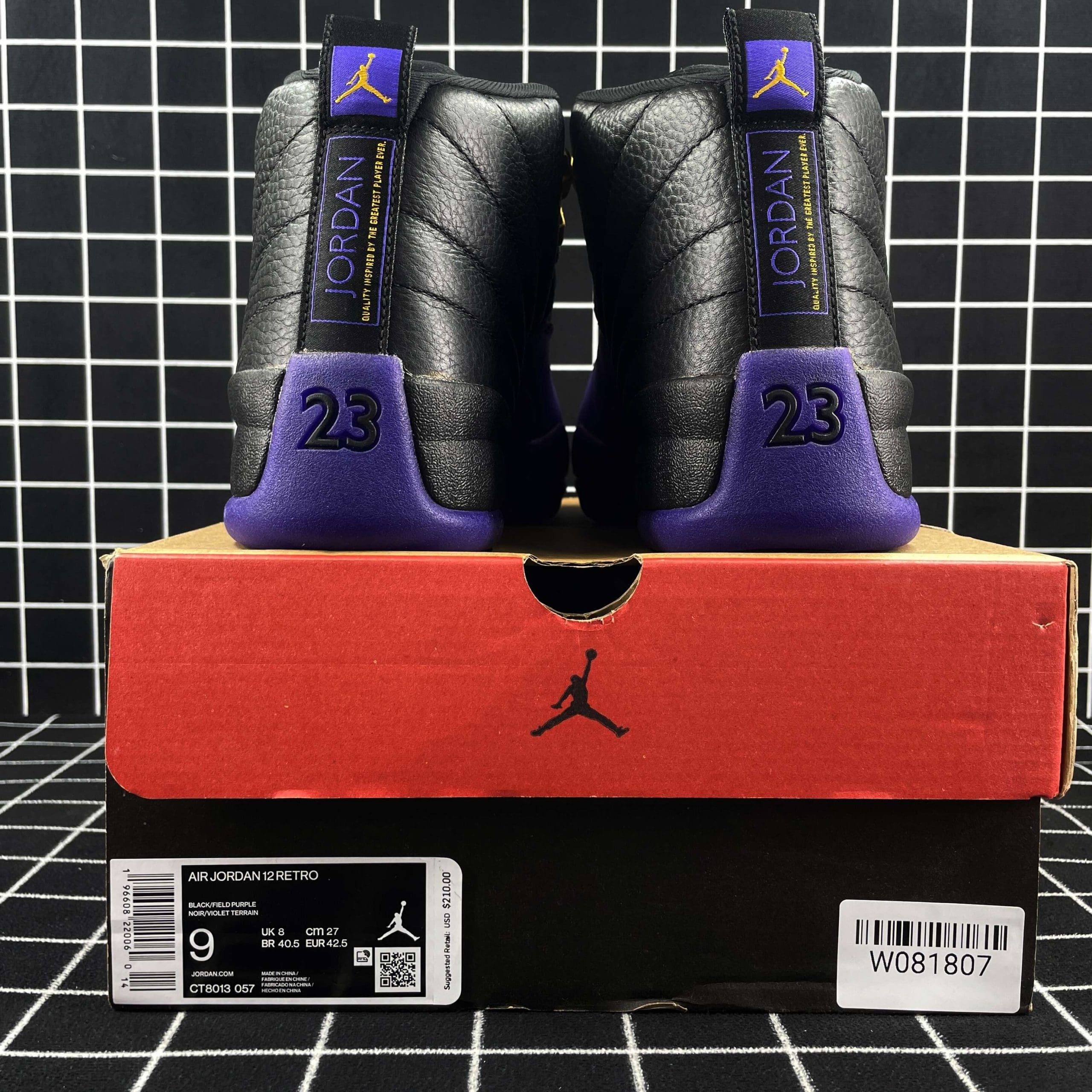 Air Jordan 12 Retro Field Purple Replica