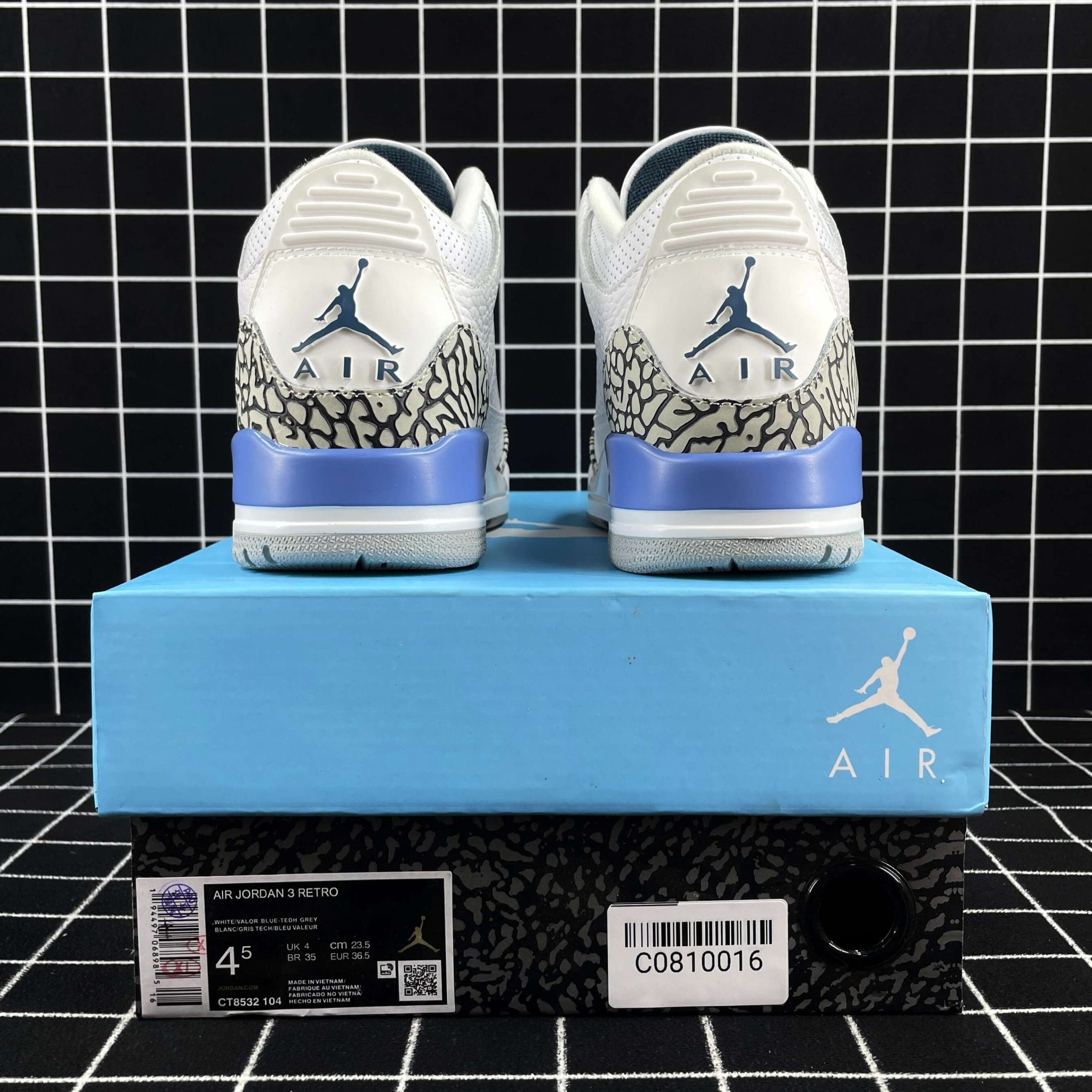 Air Jordan 3 UNC Replica