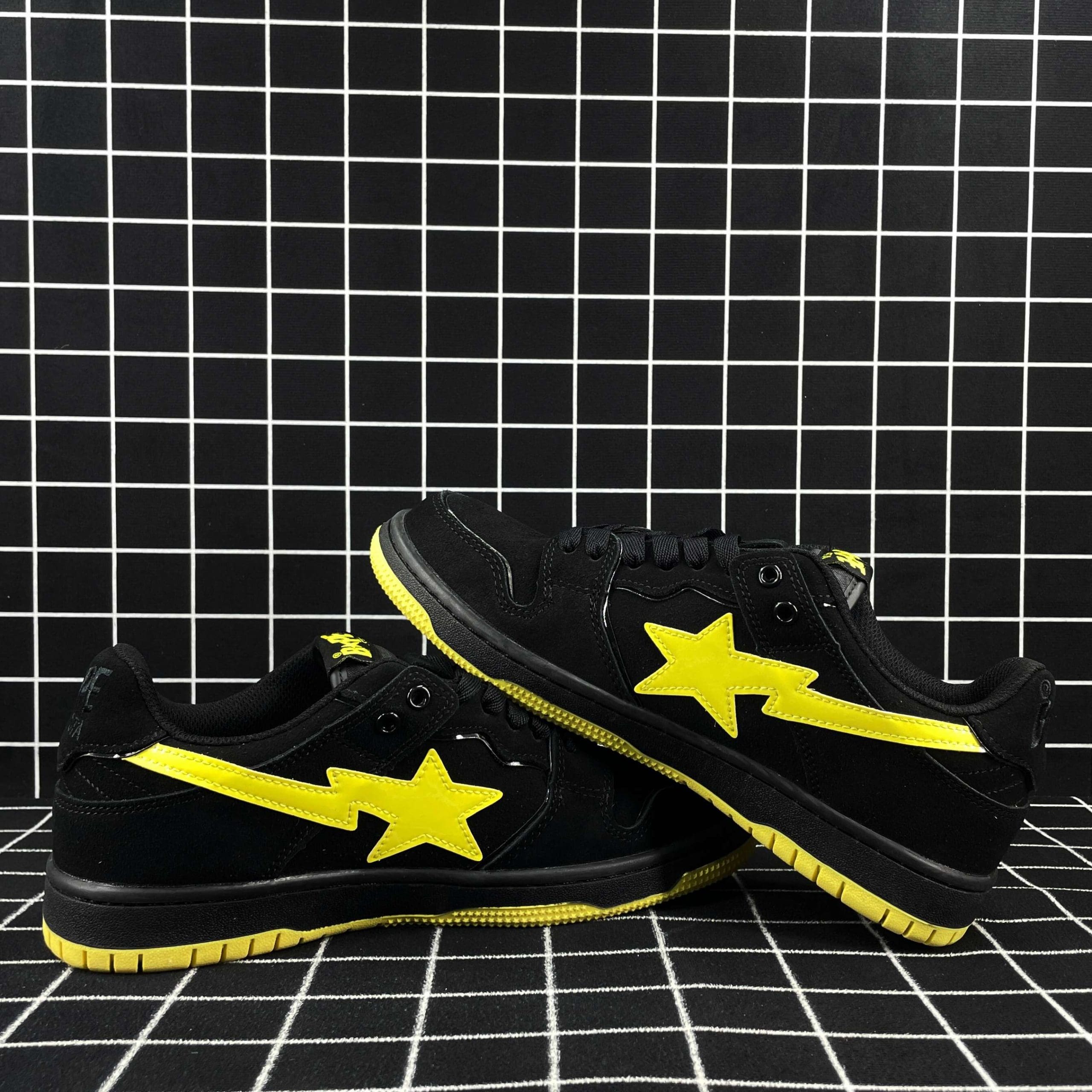 Bapesta Suede Black Replica
