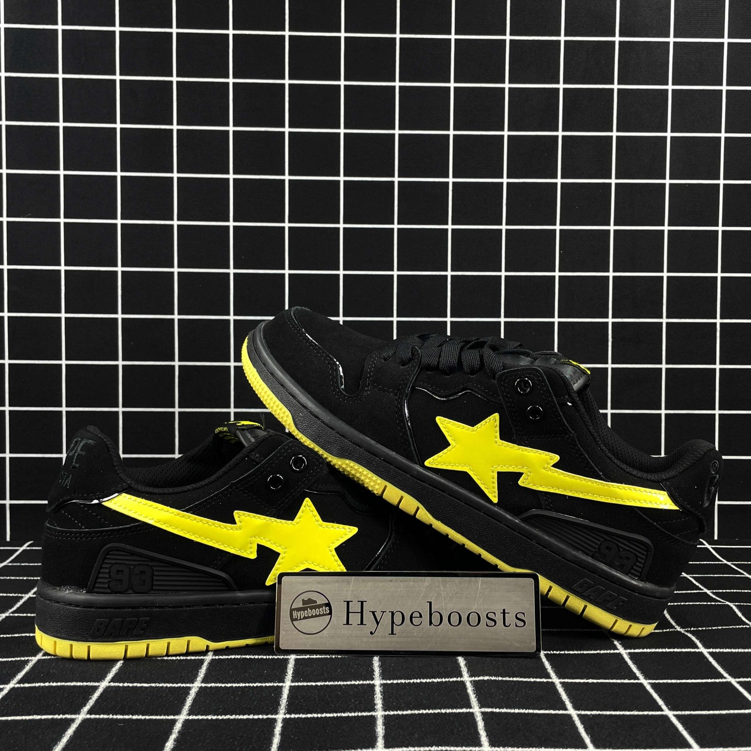 Bapesta Suede Black Replica