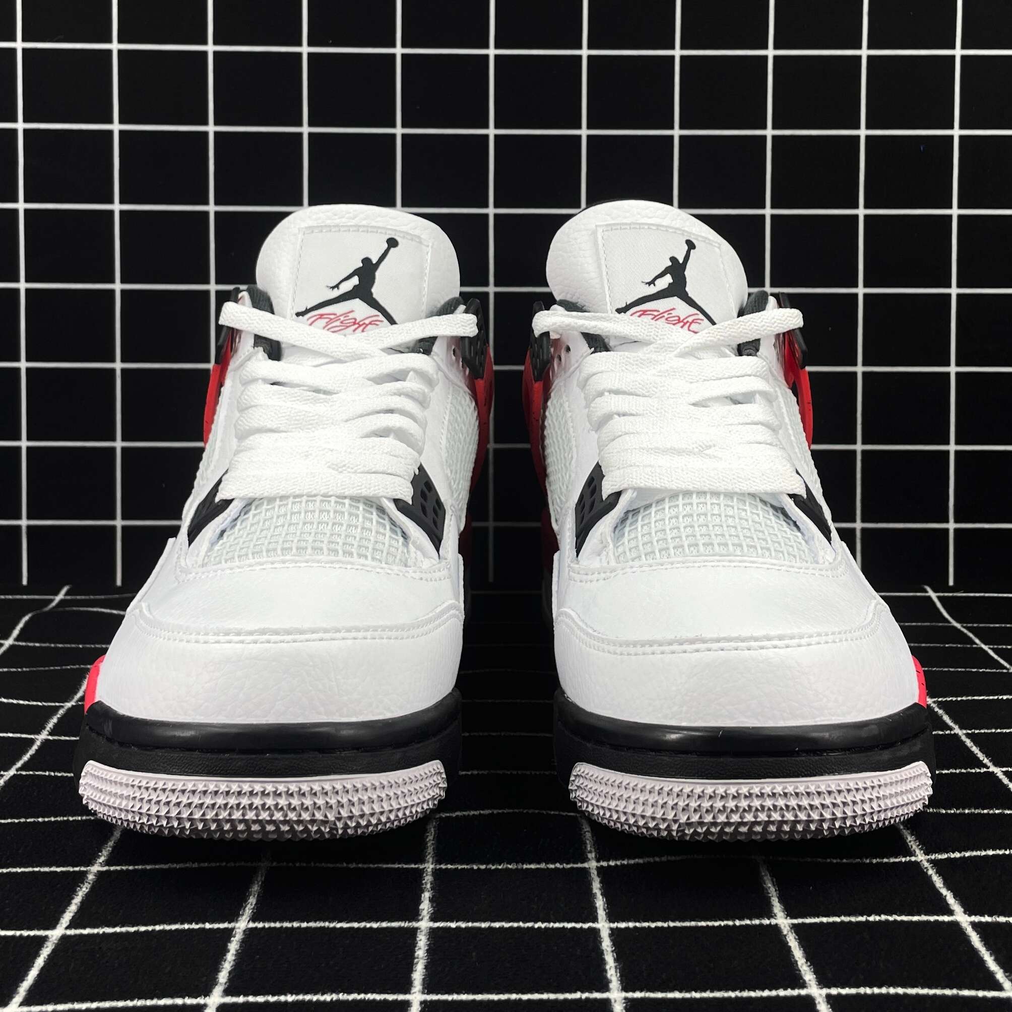 Jordan 4 Retro Red Cement Replica