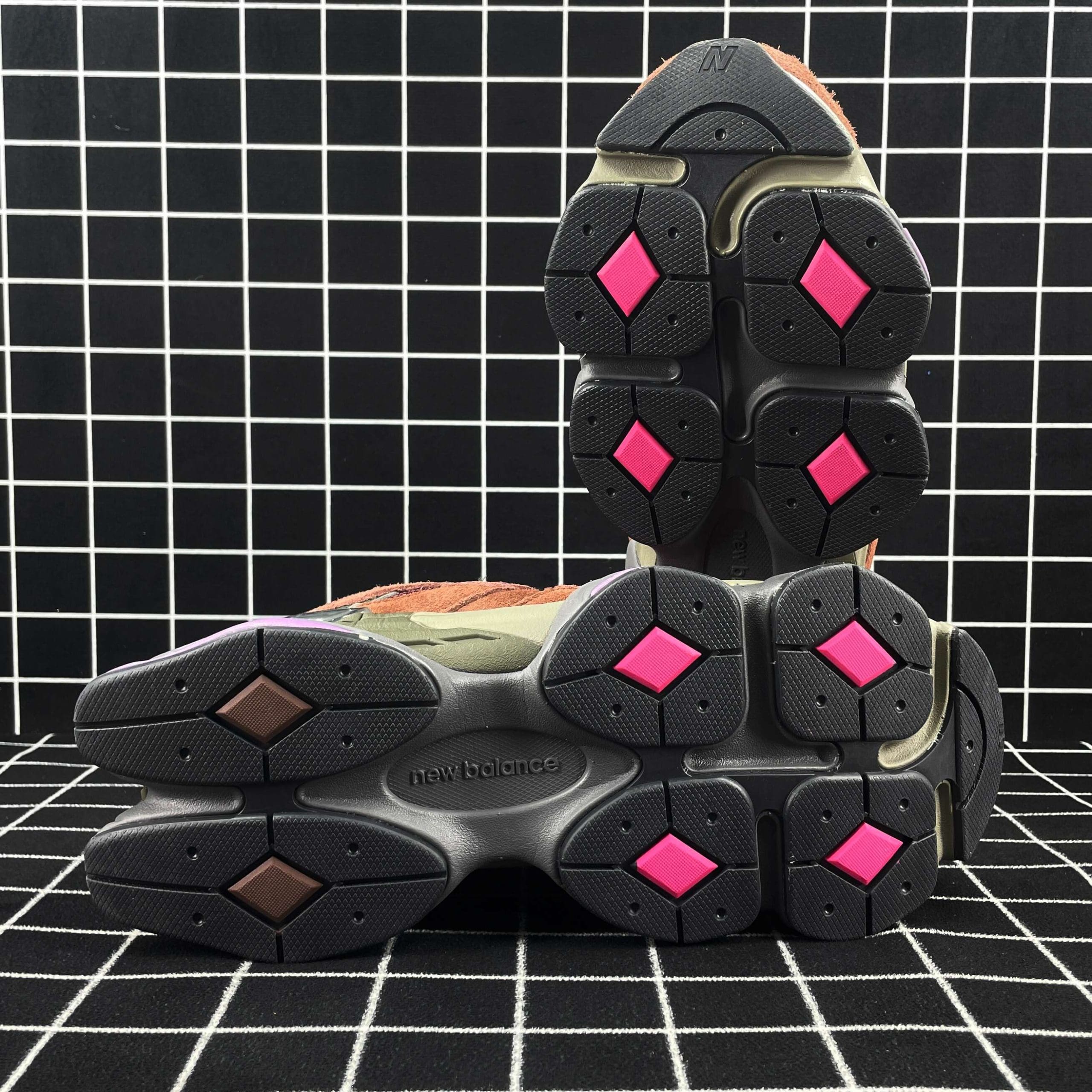 New Balance 9060 Burgundy Pink Replica