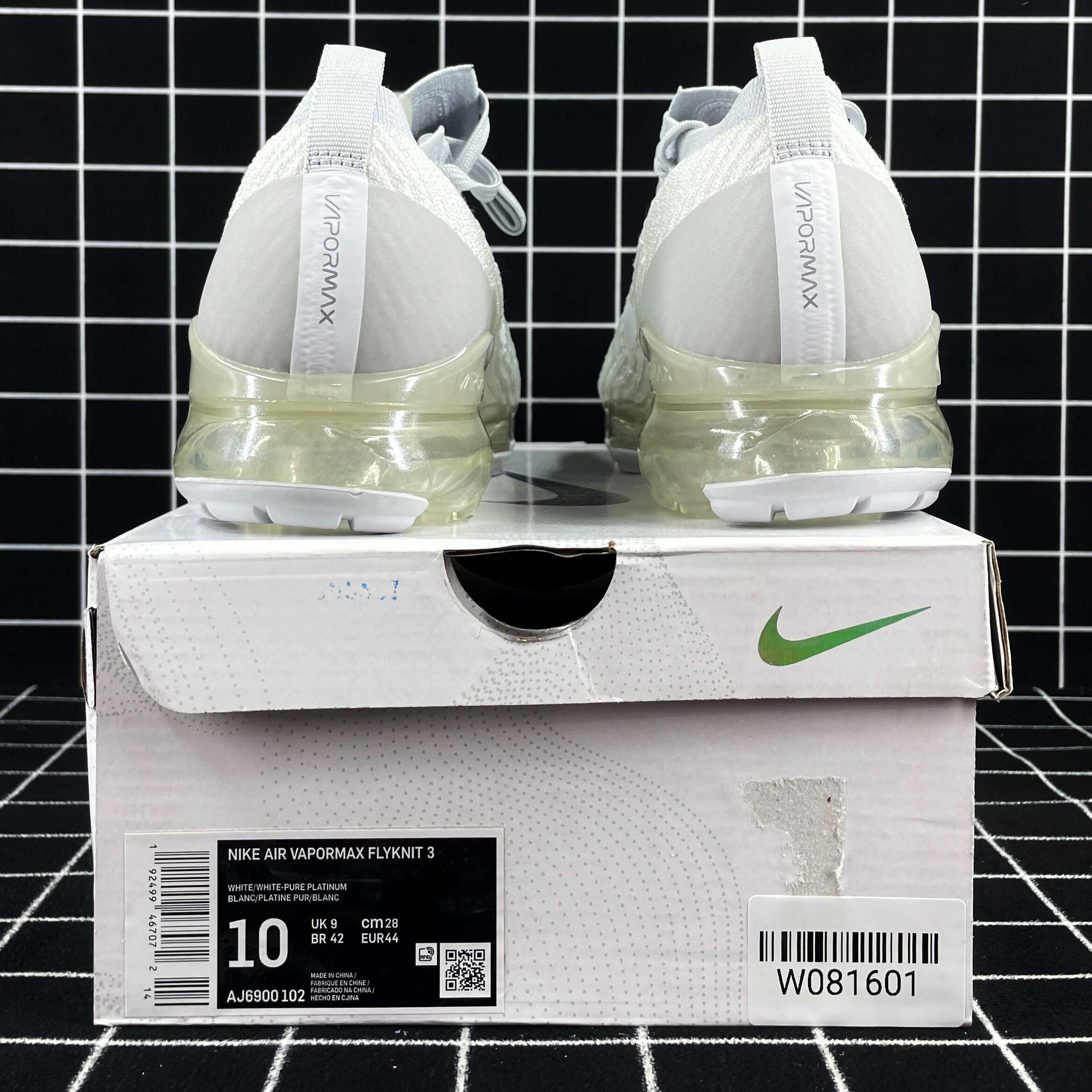 Nike Air VaporMax Flyknit 2 White Pure Platinum Replica
