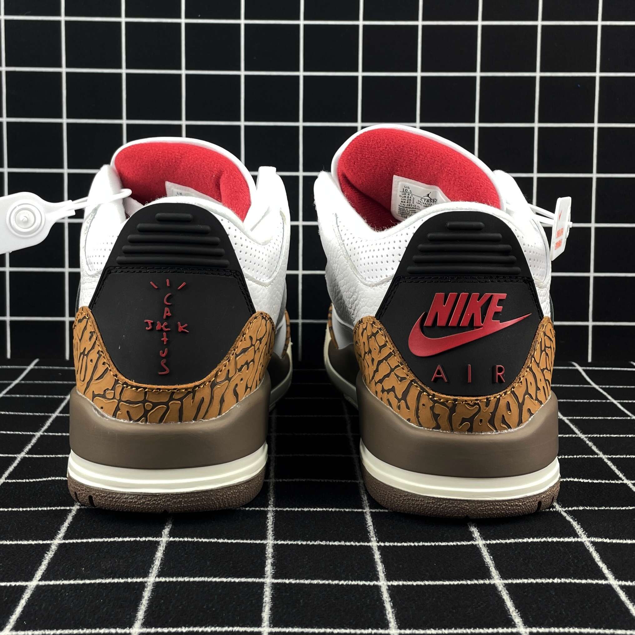 Travis Scott x Air Jordan 3 Palomino Replica
