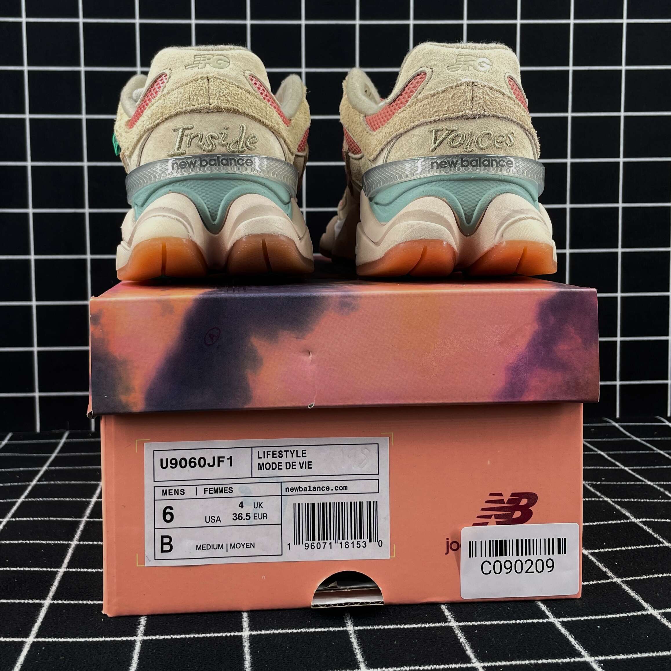Joe Freshgoods x New Balance 9060 “Inside Voices Penny Cookie Pink” Replica