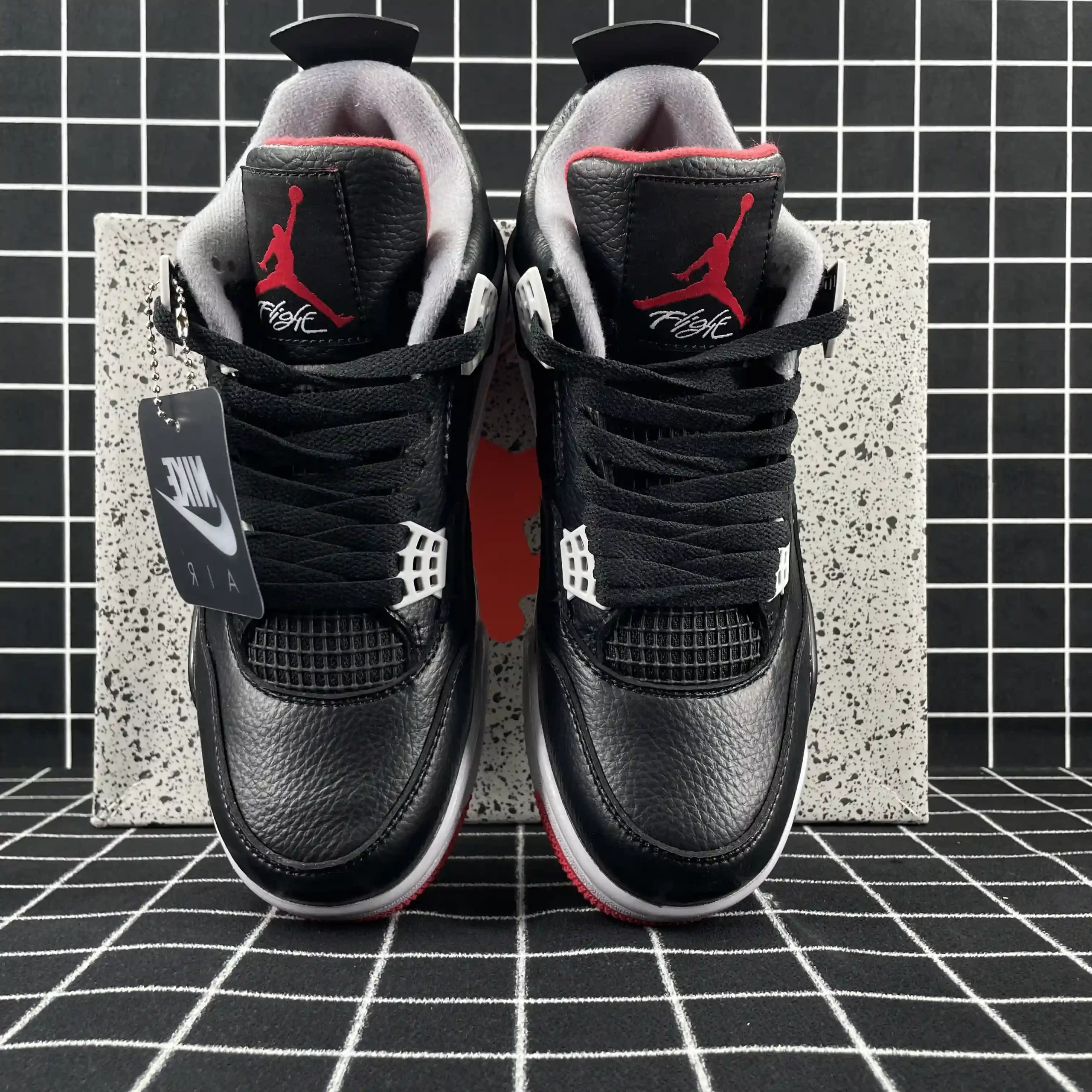 Air Jordan 4 Retro Bred Reimagined Replica